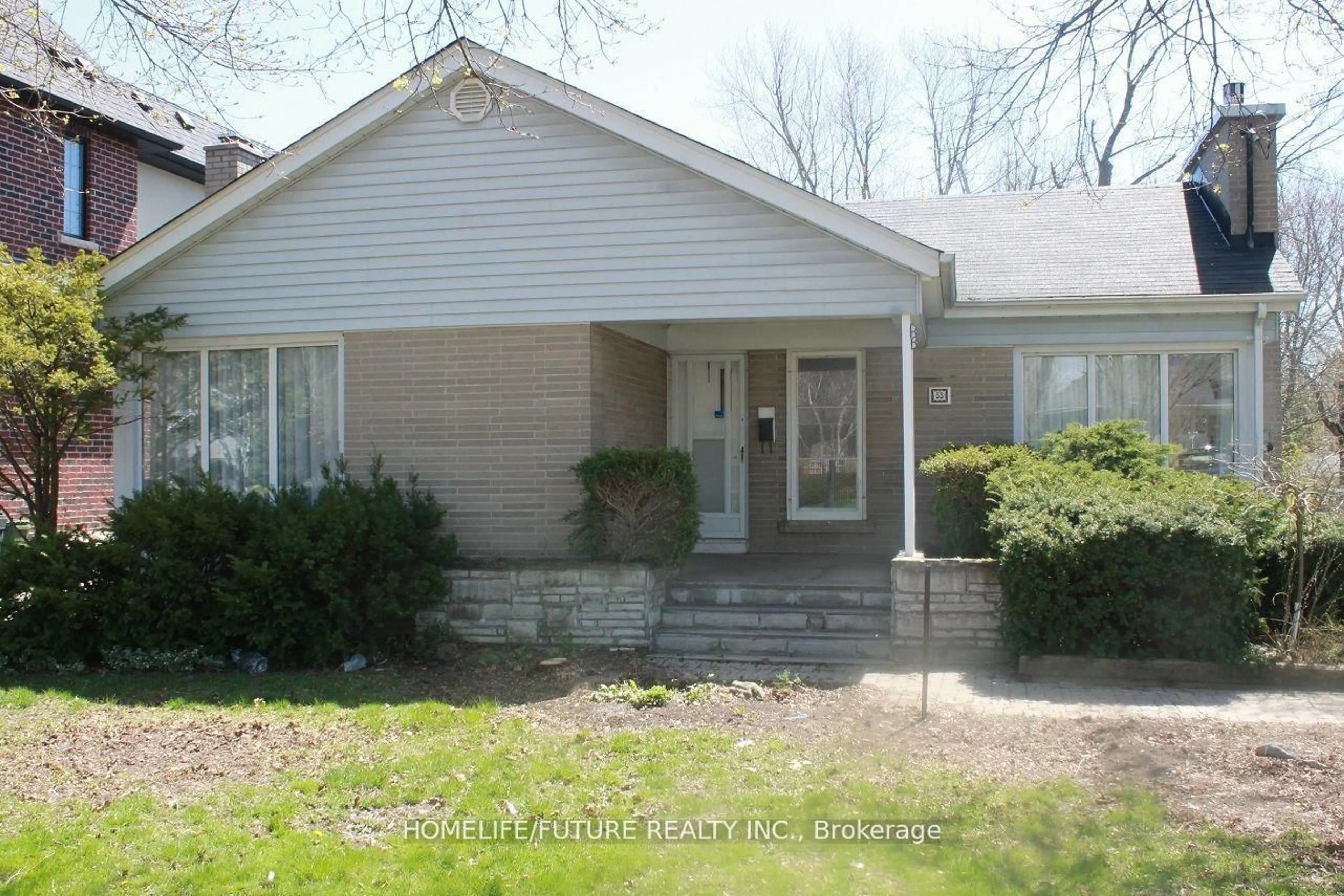Home with vinyl exterior material, street for 53 Dennett Dr, Toronto Ontario M1S 2E8