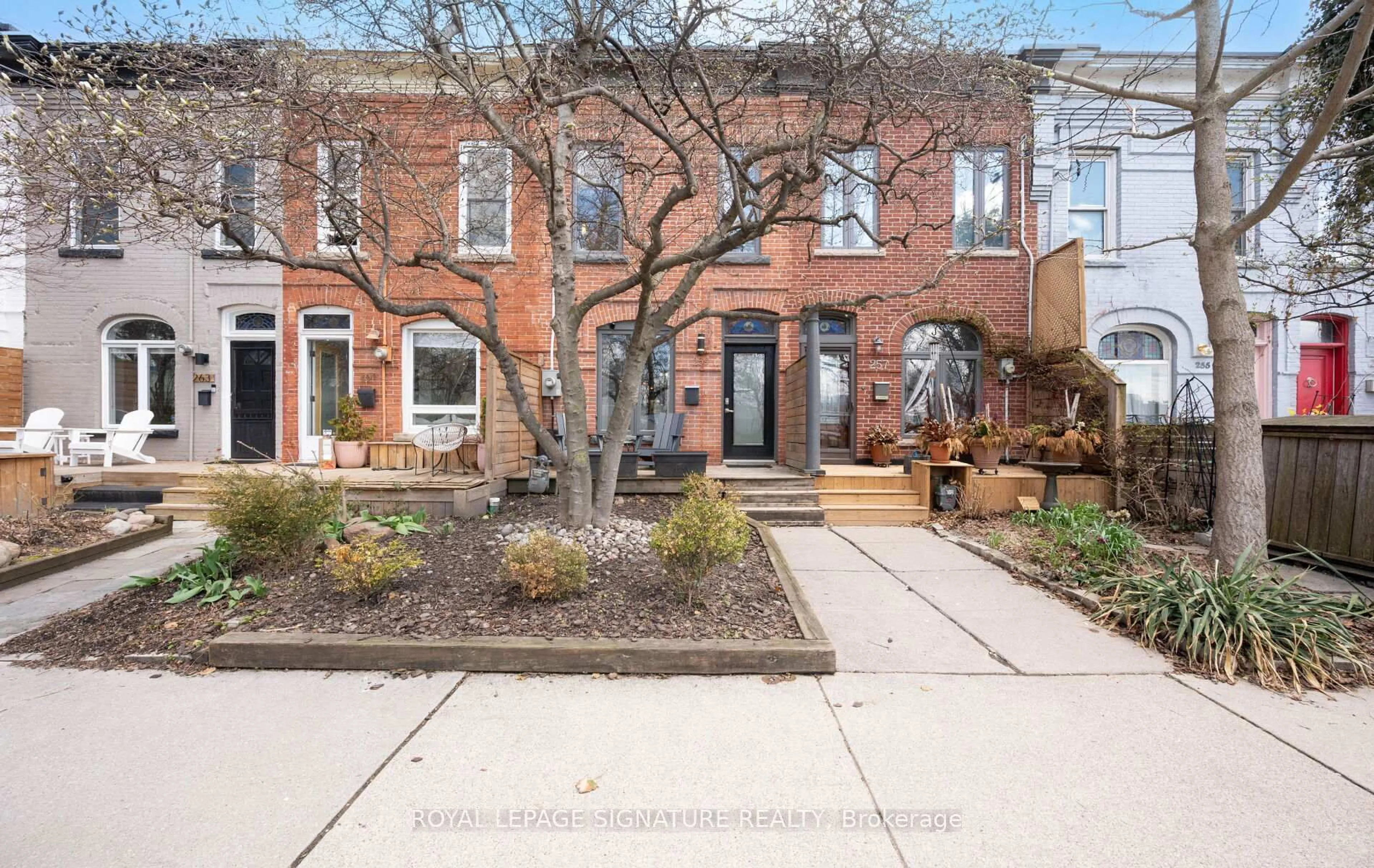 Home with brick exterior material, street for 259 Booth Ave, Toronto Ontario M4M 2M7