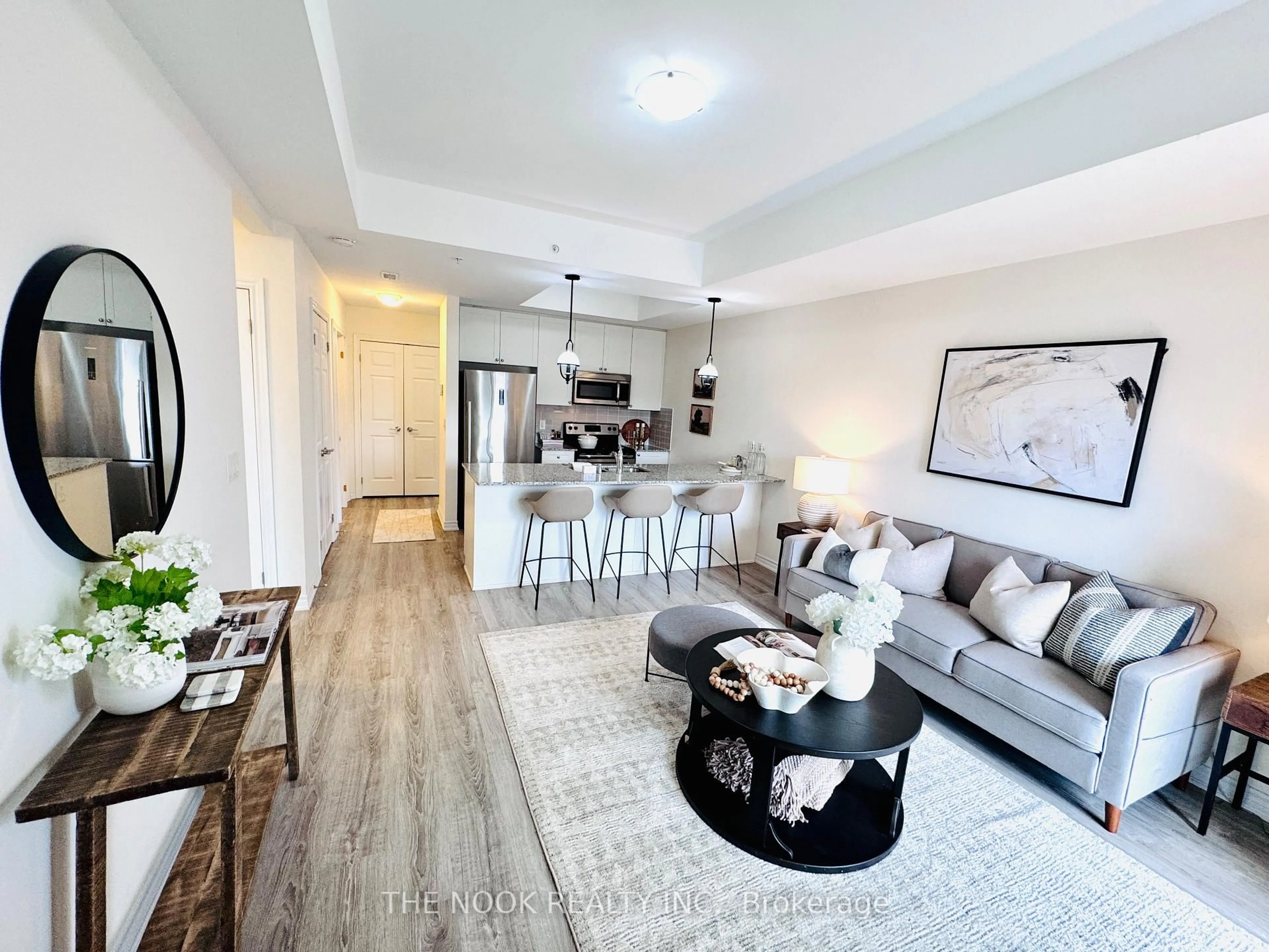 Living room with furniture, unknown for 670 Gordon St #213, Whitby Ontario L1N 0K9