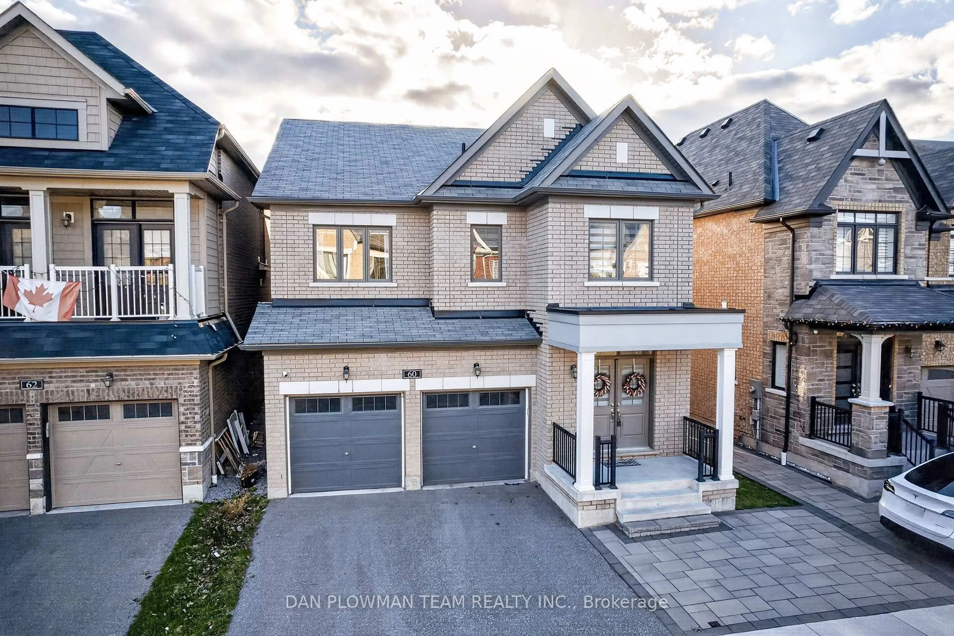 Home with brick exterior material, street for 60 Bremner St, Whitby Ontario L1R 0P8