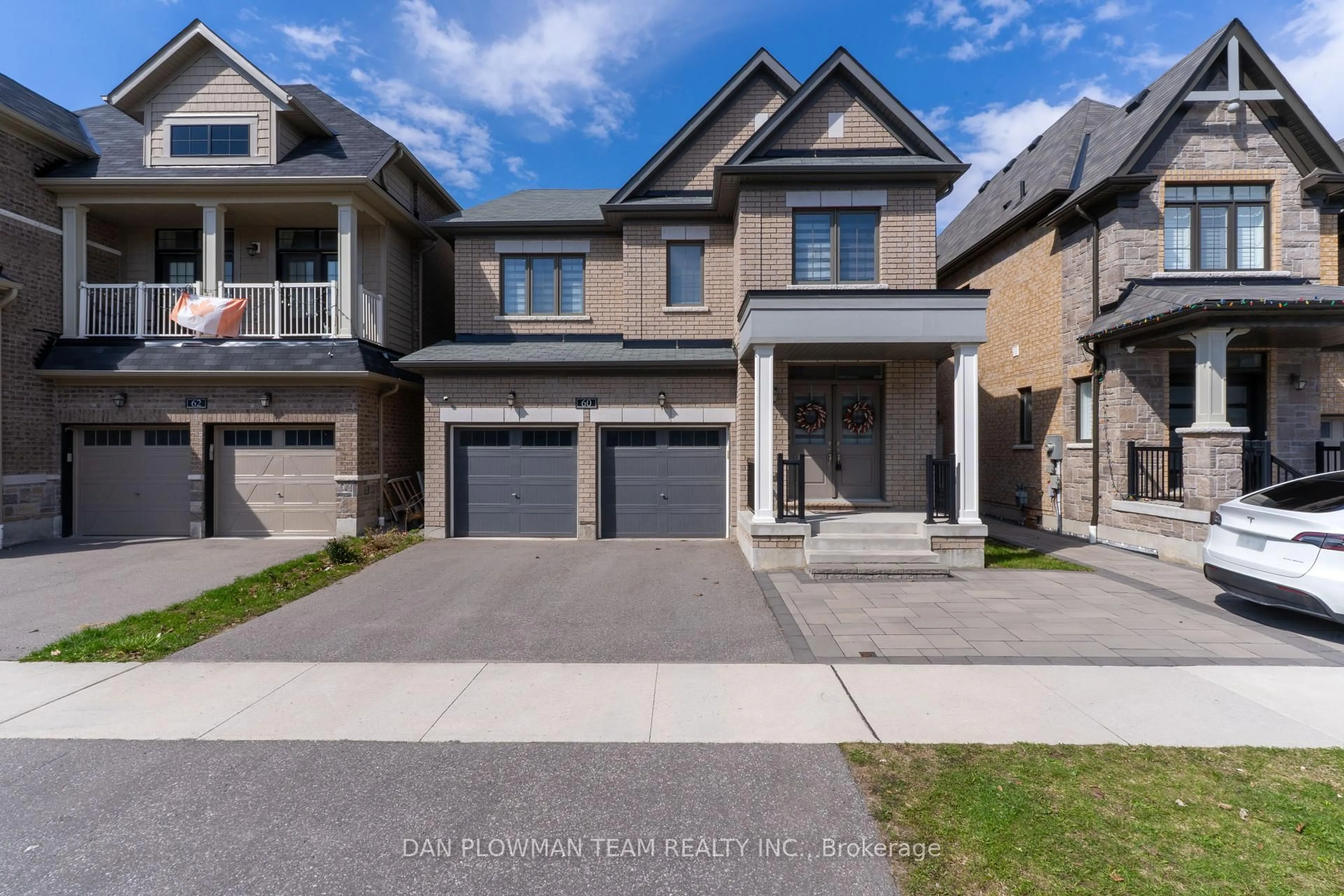 Home with brick exterior material, street for 60 Bremner St, Whitby Ontario L1R 0P8