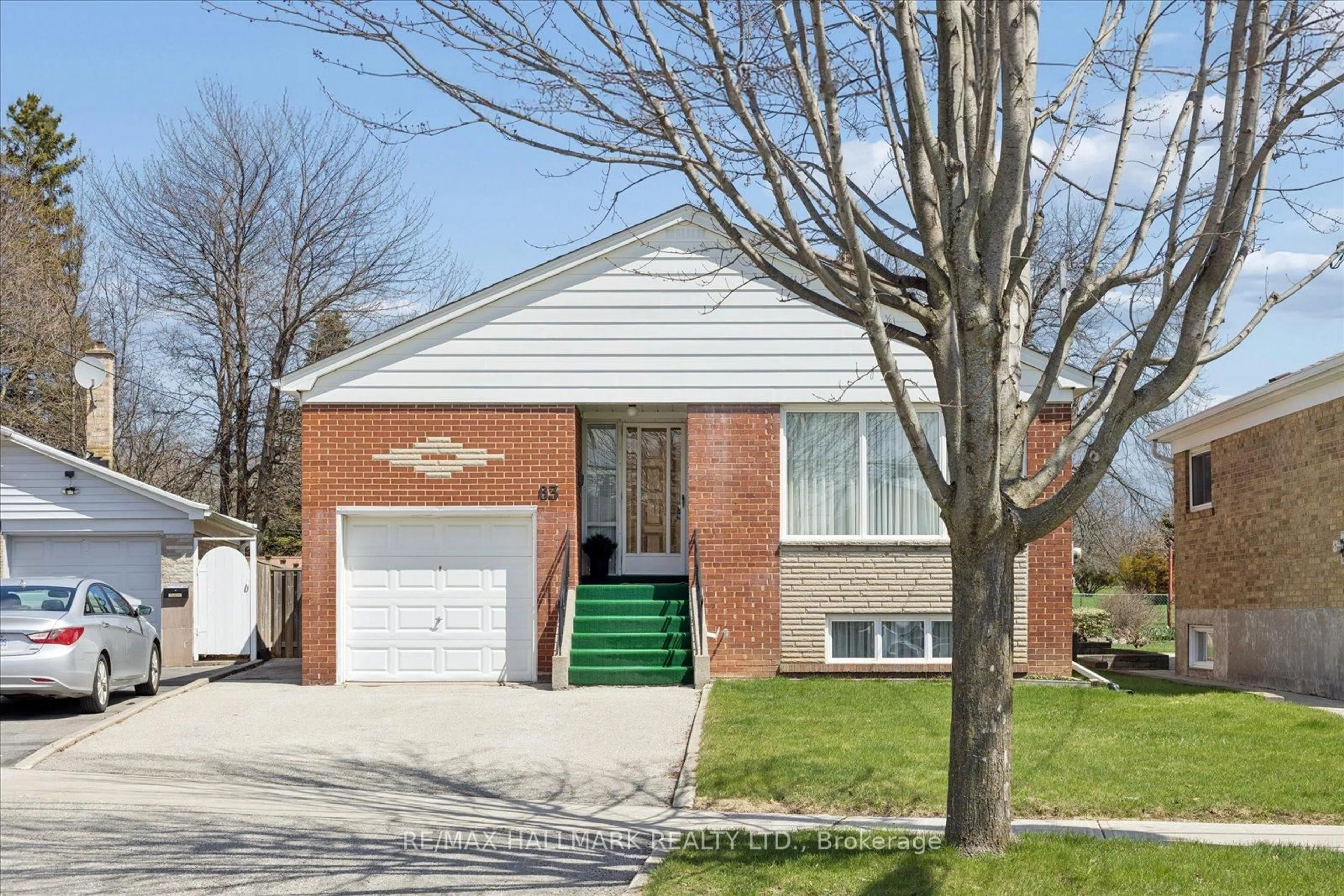 Home with brick exterior material, street for 63 Montvale Dr, Toronto Ontario M1M 3E5