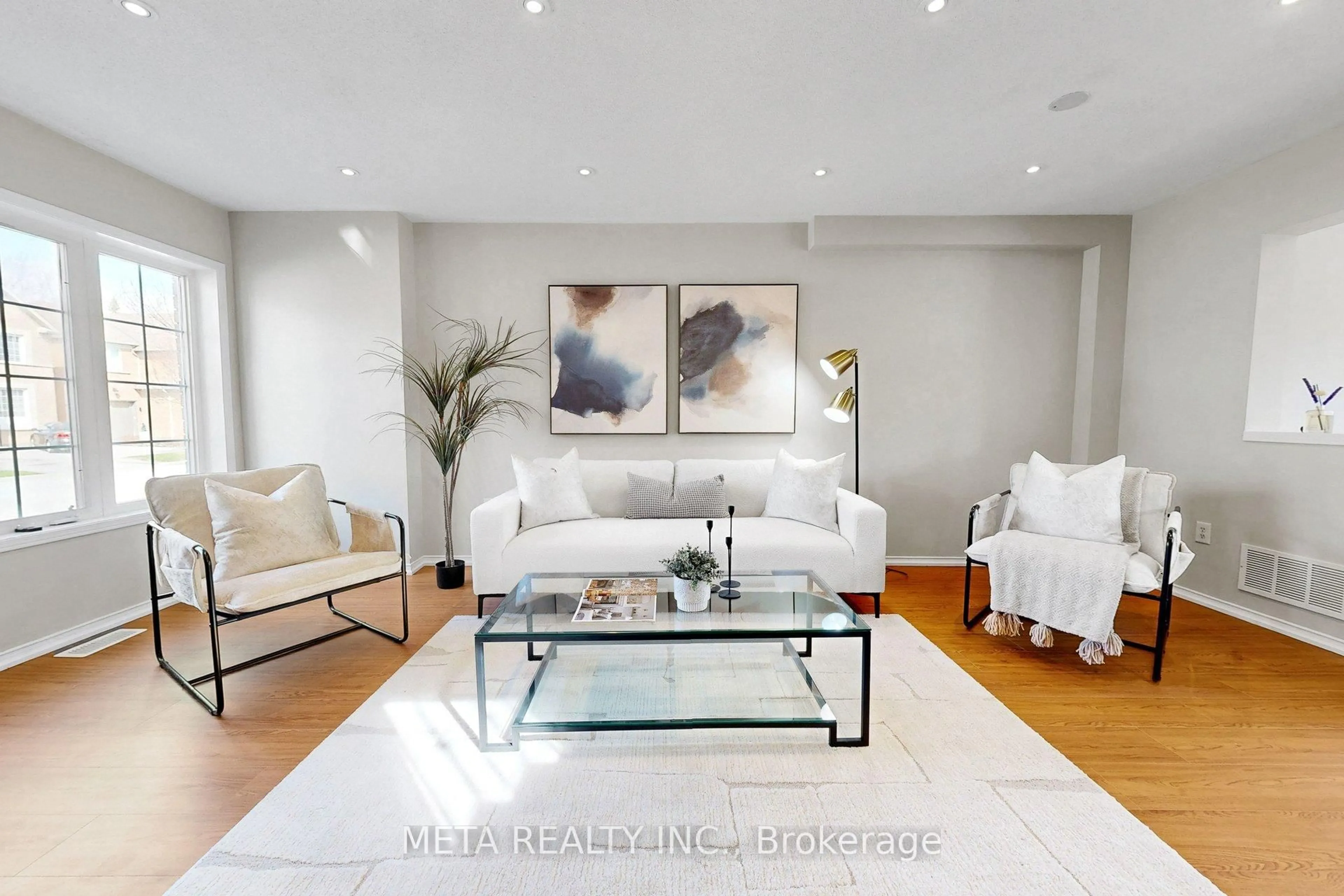 Living room with furniture, unknown for 74 McSweeney Cres, Ajax Ontario L1T 4G2