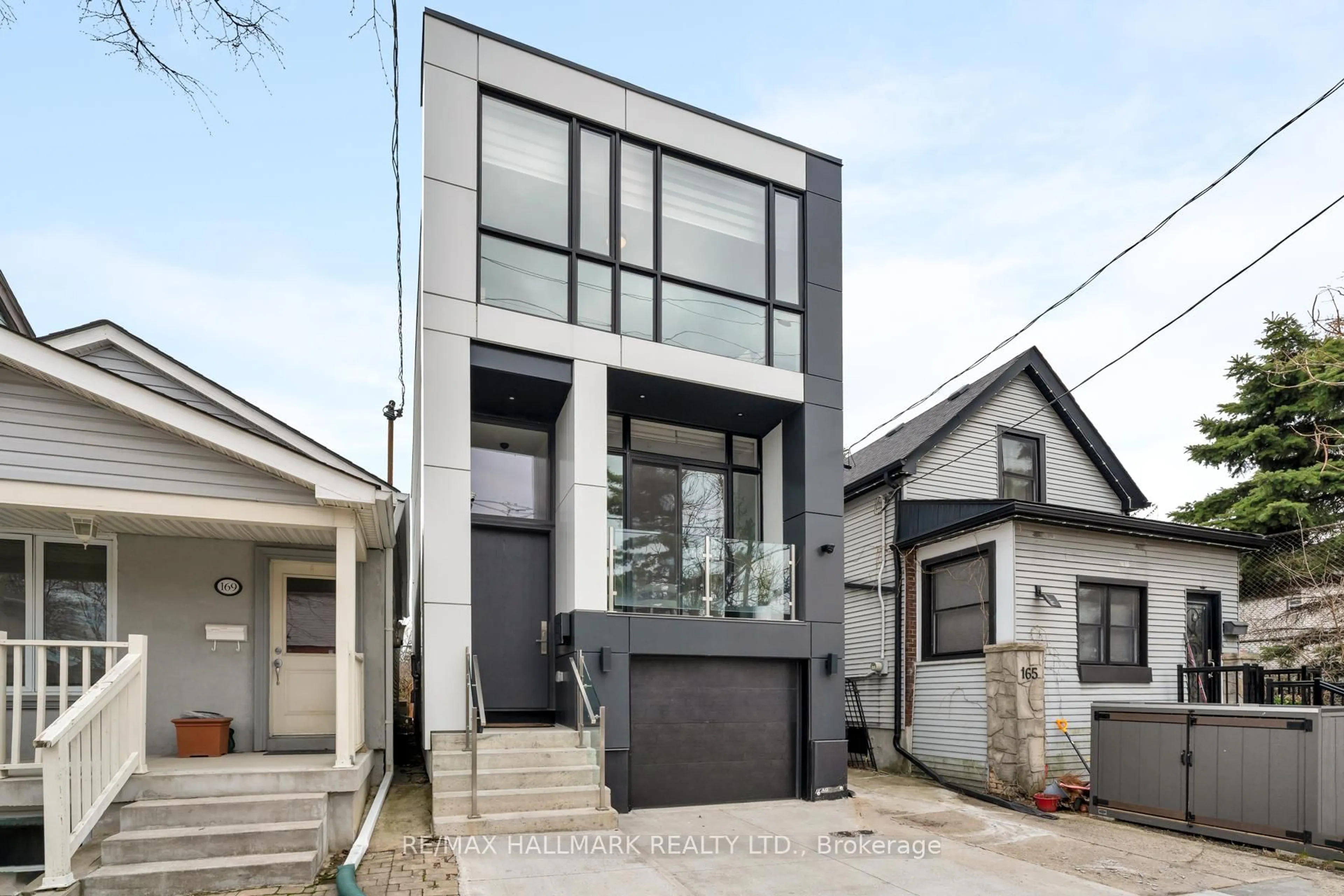 Home with brick exterior material, street for 167 Sammon Ave, Toronto Ontario M4J 1Z1