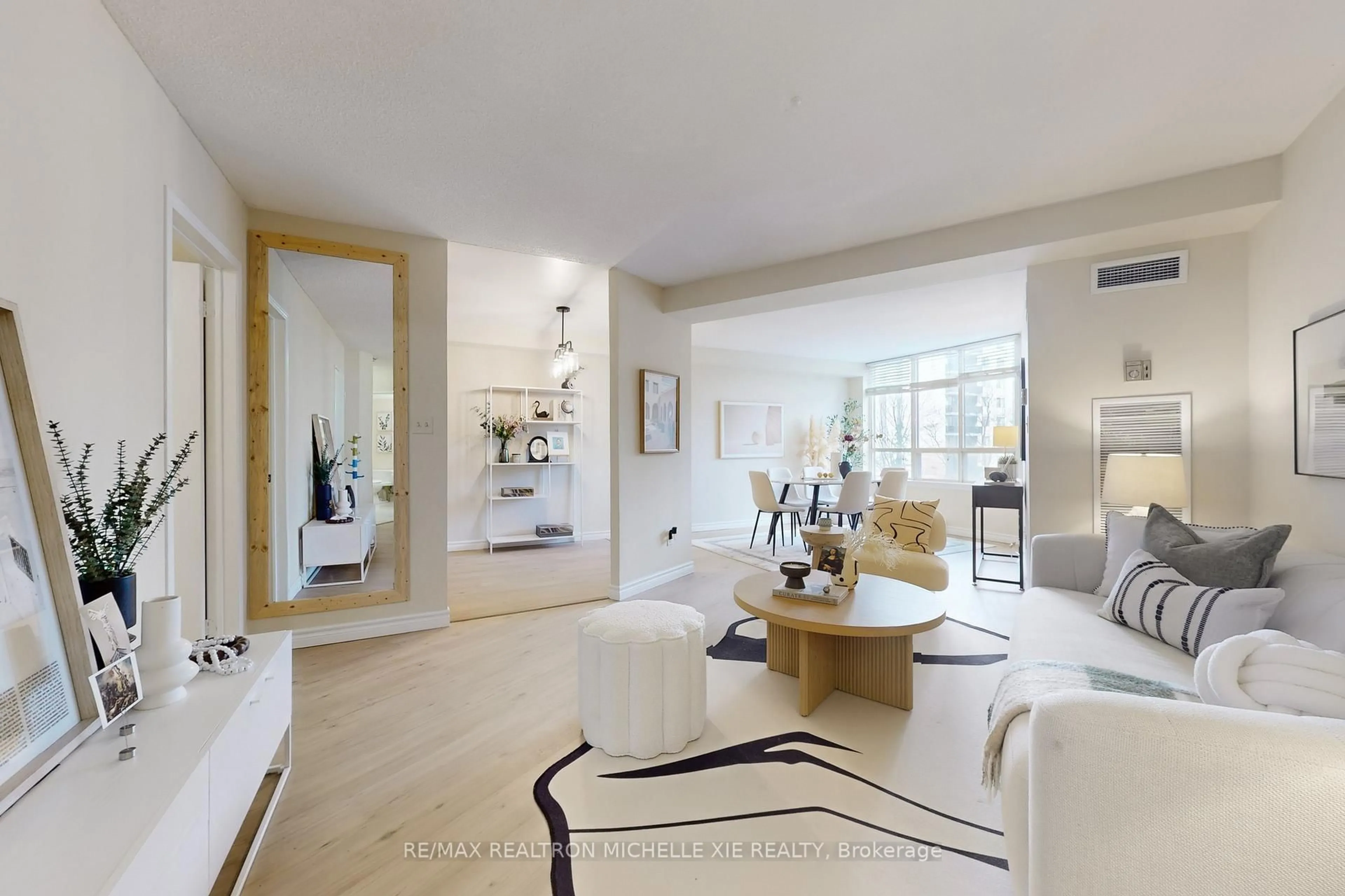 Living room with furniture, unknown for 175 Bamburgh Circ #212, Toronto Ontario M1W 3X8