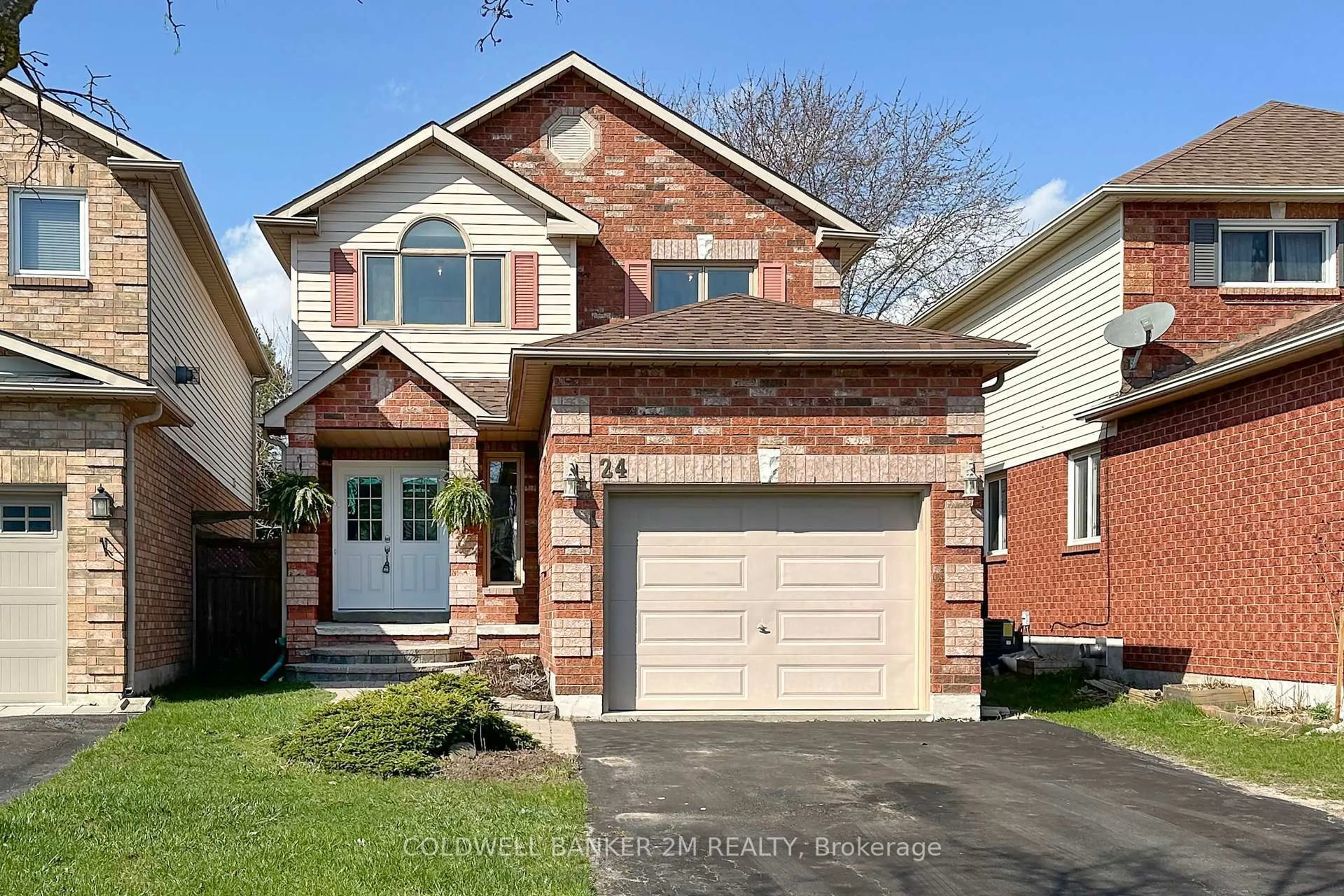 Home with brick exterior material, street for 24 Mallory St, Clarington Ontario L1E 2B4