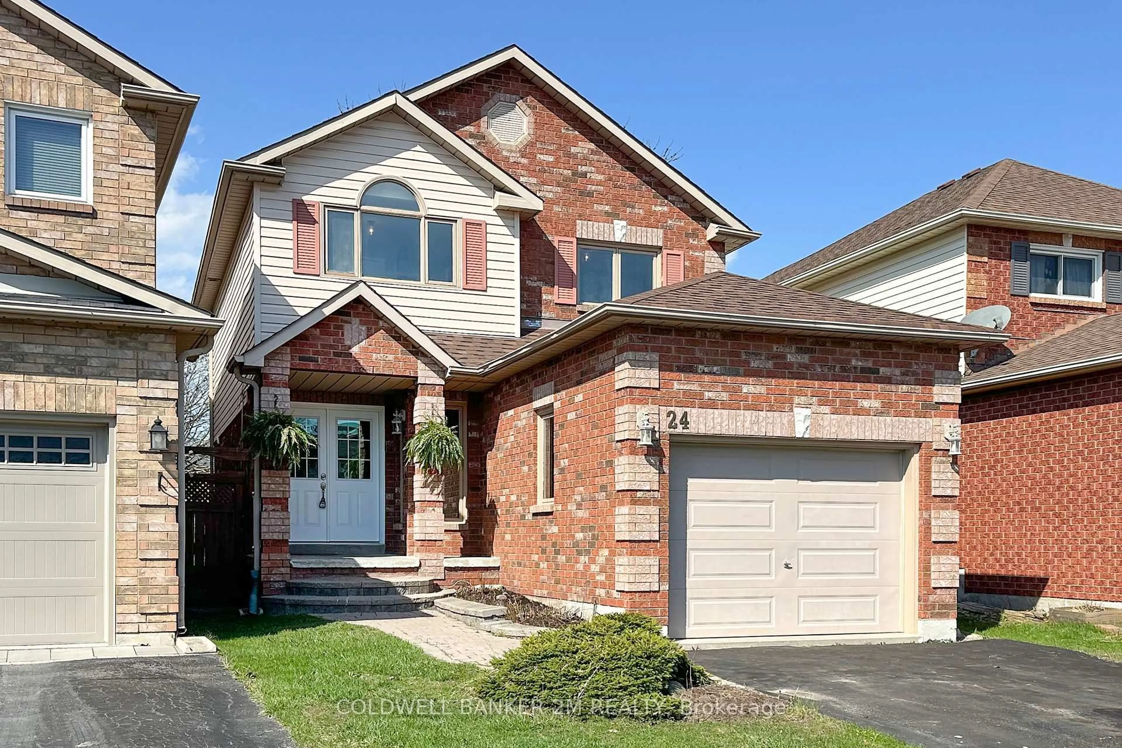 Home with brick exterior material, street for 24 Mallory St, Clarington Ontario L1E 2B4