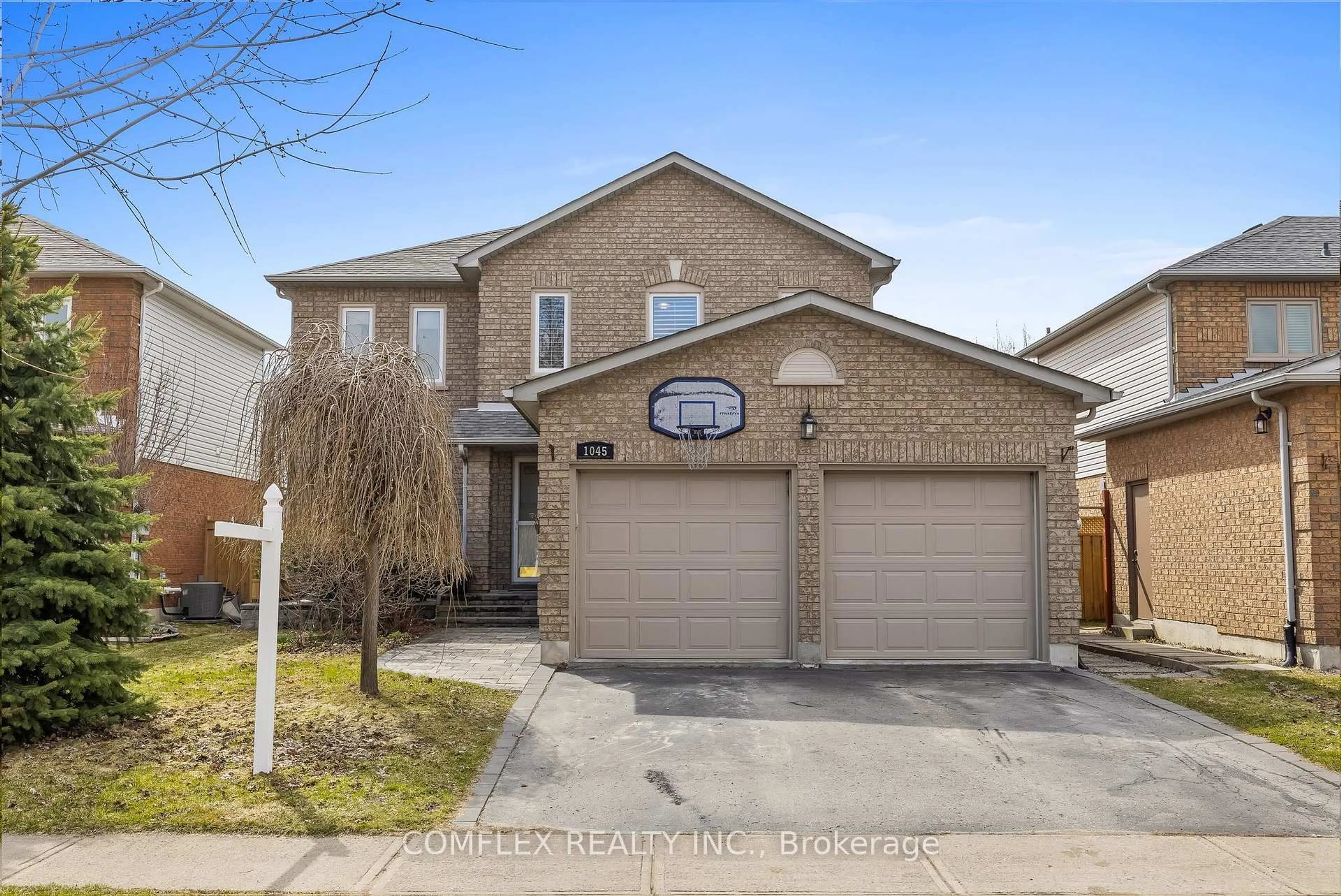 Home with brick exterior material, street for 1045 Beaver Valley Cres, Oshawa Ontario L1J 8N2