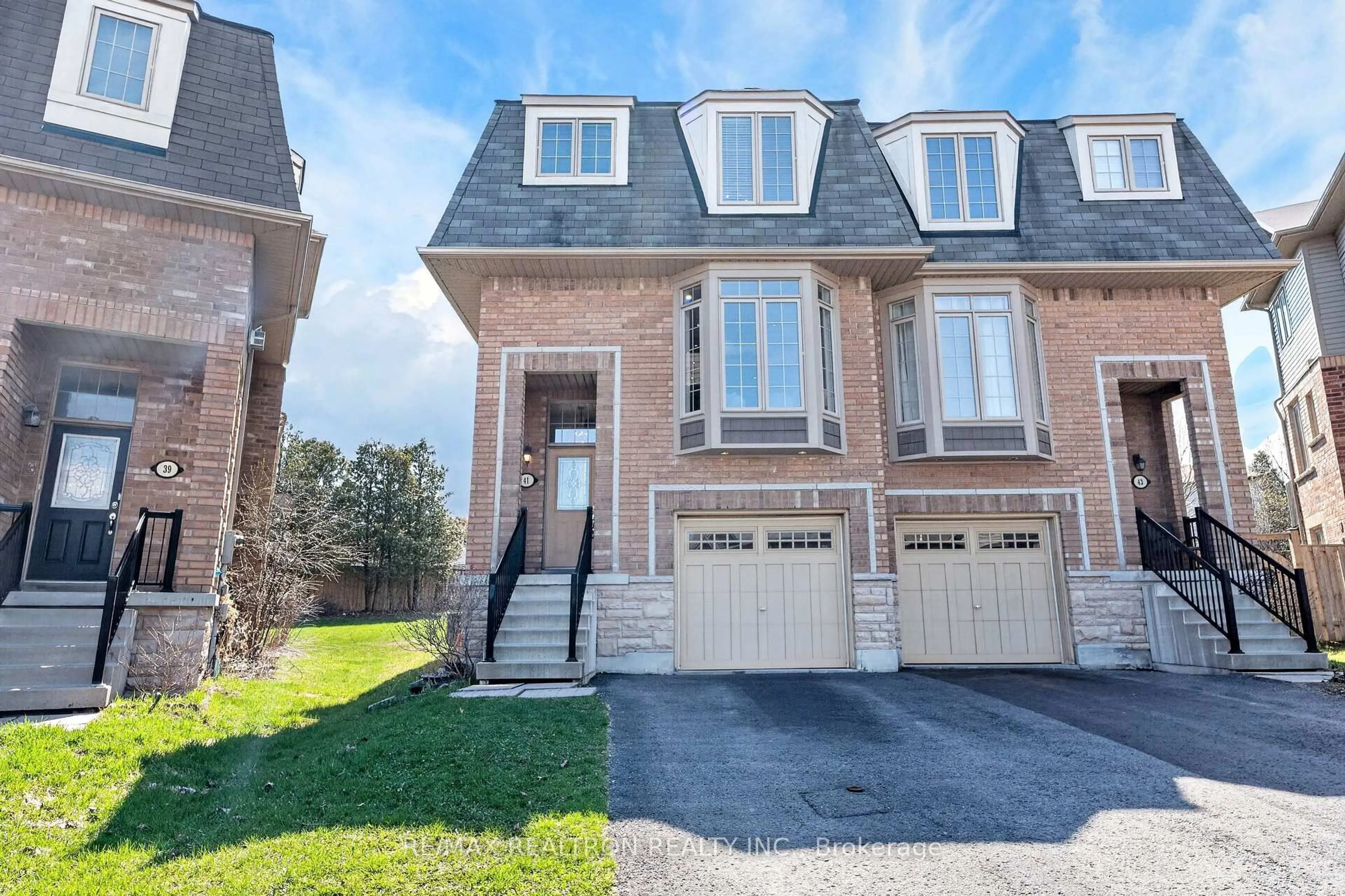 Home with brick exterior material, street for 41 Horton St, Ajax Ontario L1Z 1E3