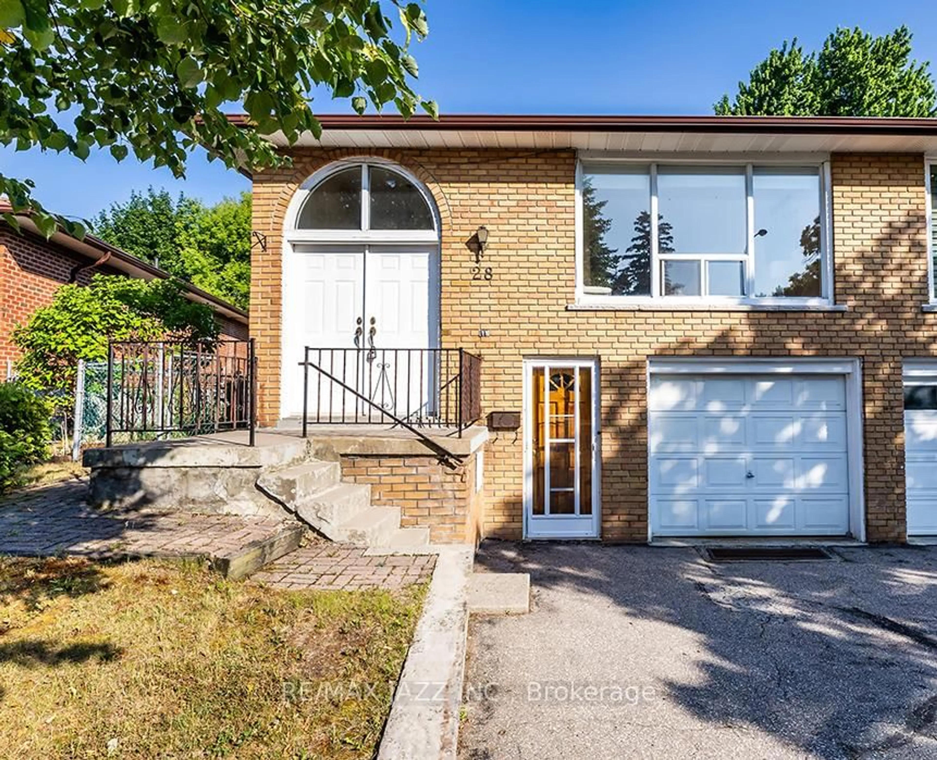 Home with brick exterior material, street for 28 Pilot St, Toronto Ontario M1E 2C5