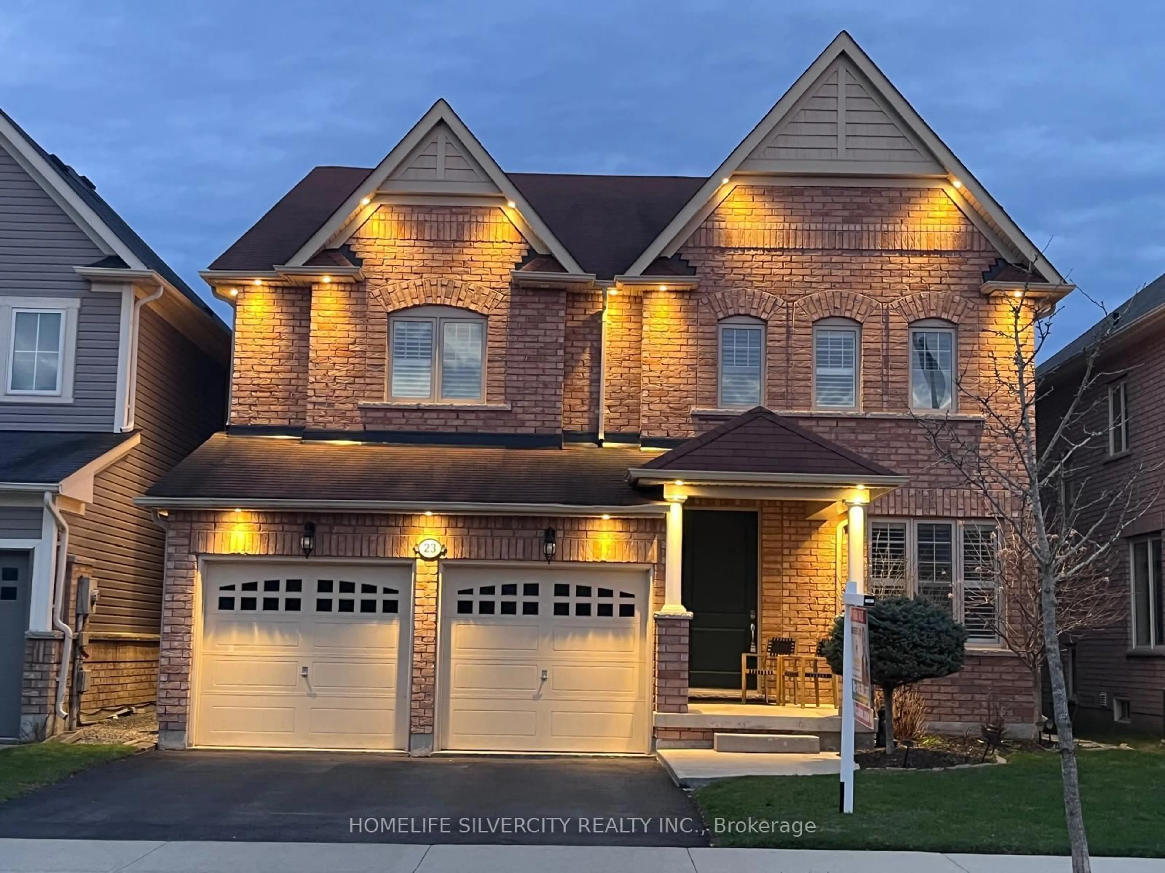 Home with brick exterior material, street for 23 Ross Wright Ave, Clarington Ontario L1C 0P6