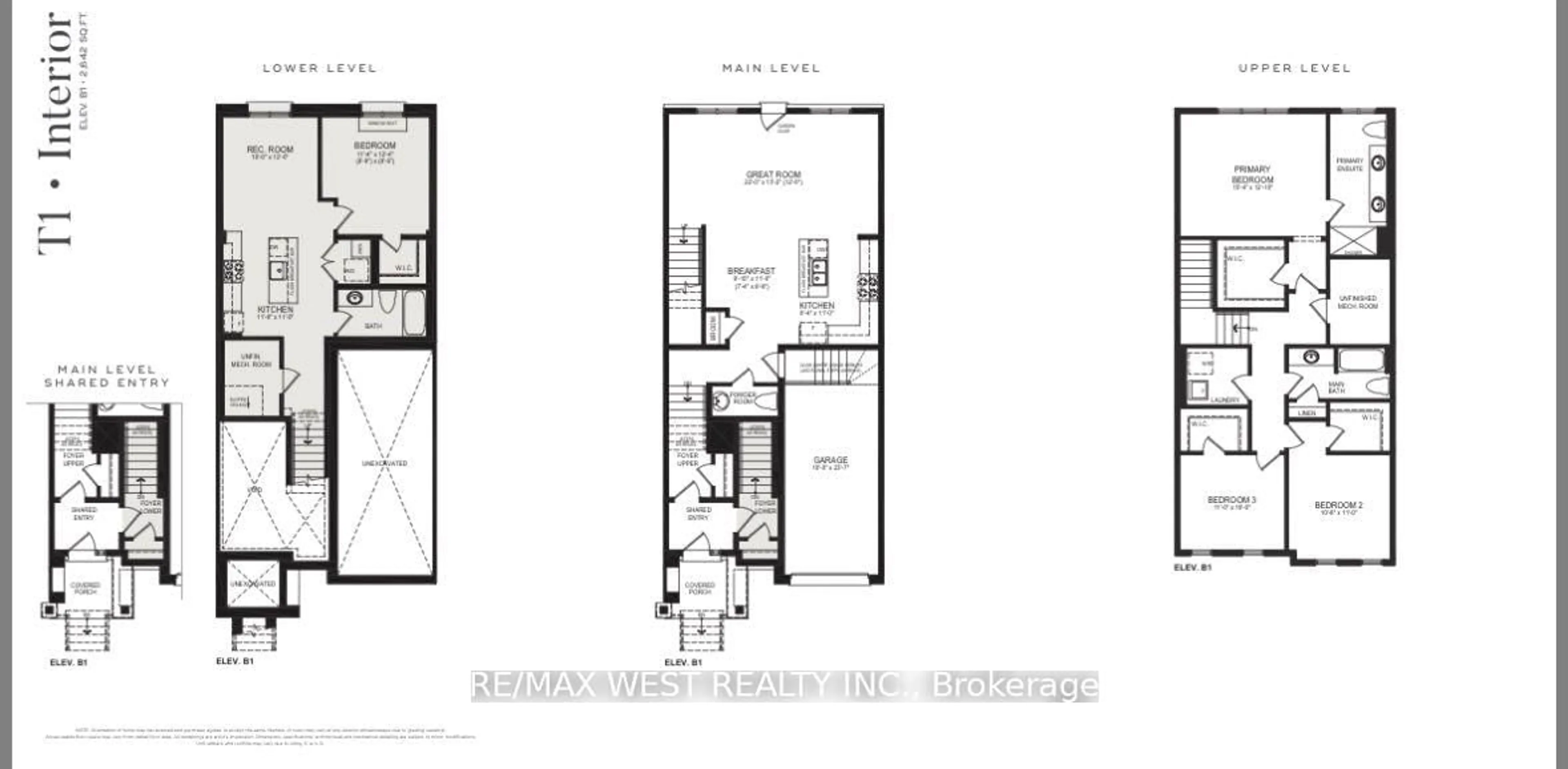 Floor plan for 106 Ziibi Way, Clarington Ontario L1B 1G9