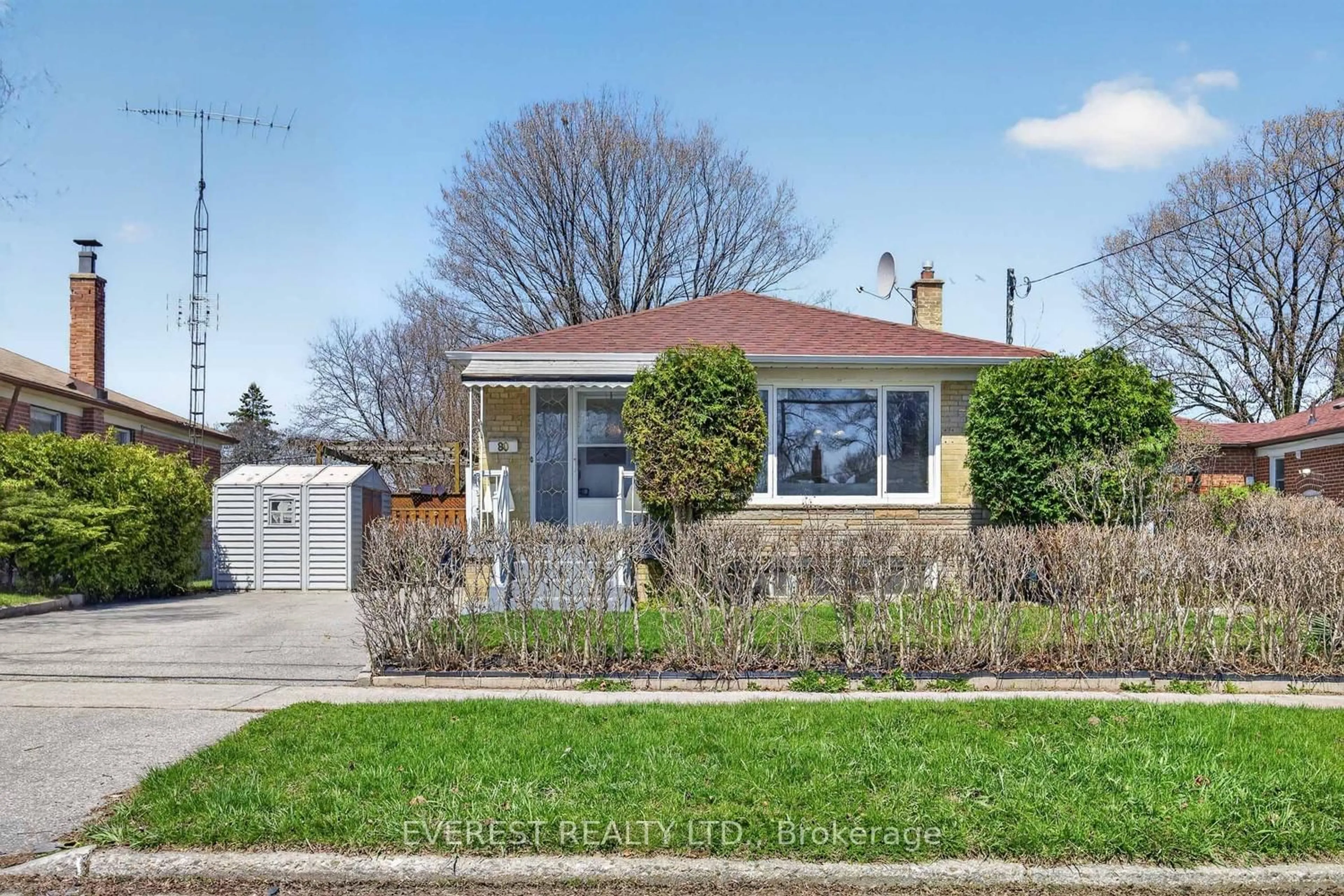 Home with brick exterior material, street for 80 Nelson St, Toronto Ontario M1J 2V8
