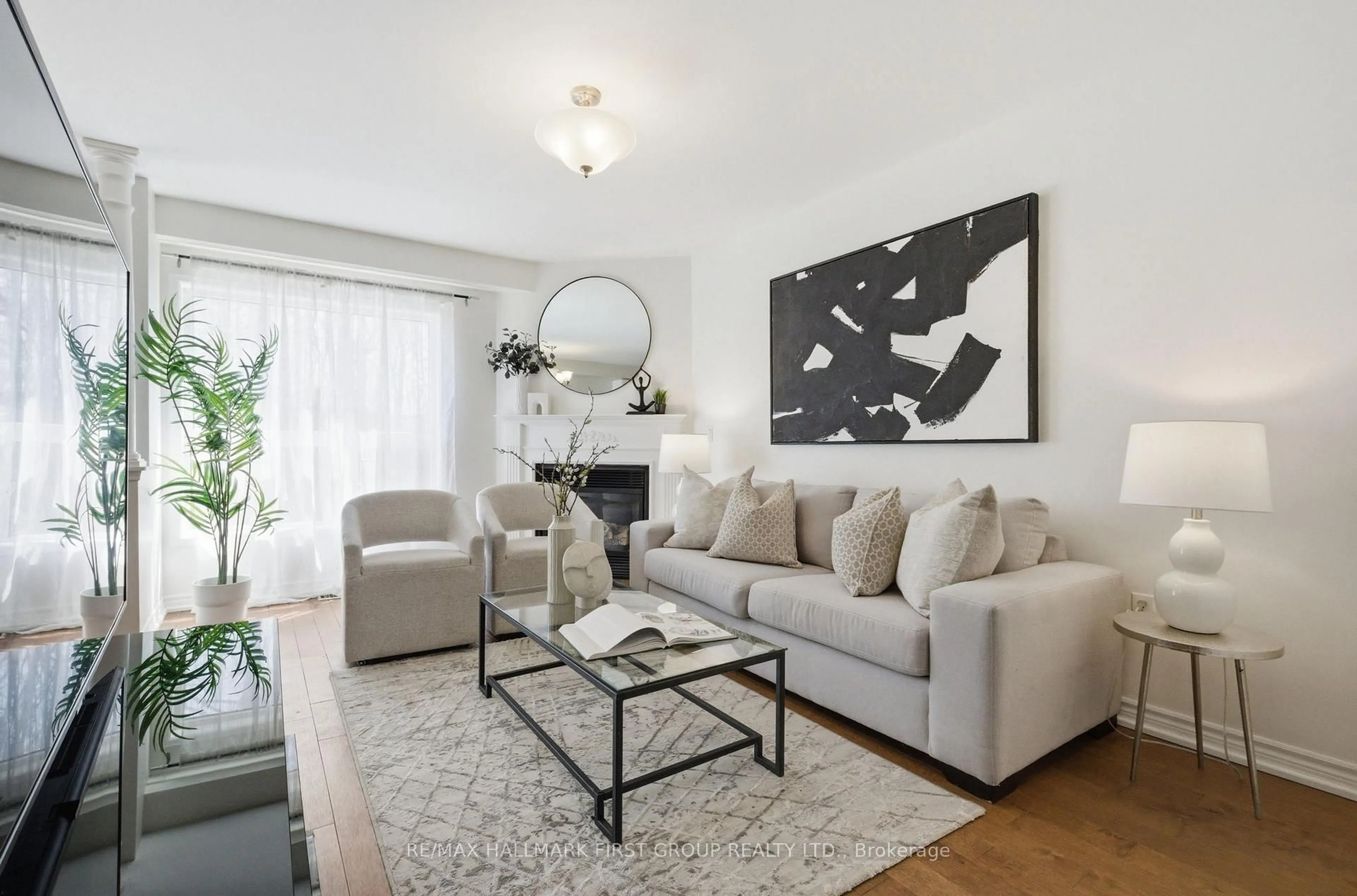 Living room with furniture, unknown for 26 Trowell Lane, Ajax Ontario L1Z 1K4