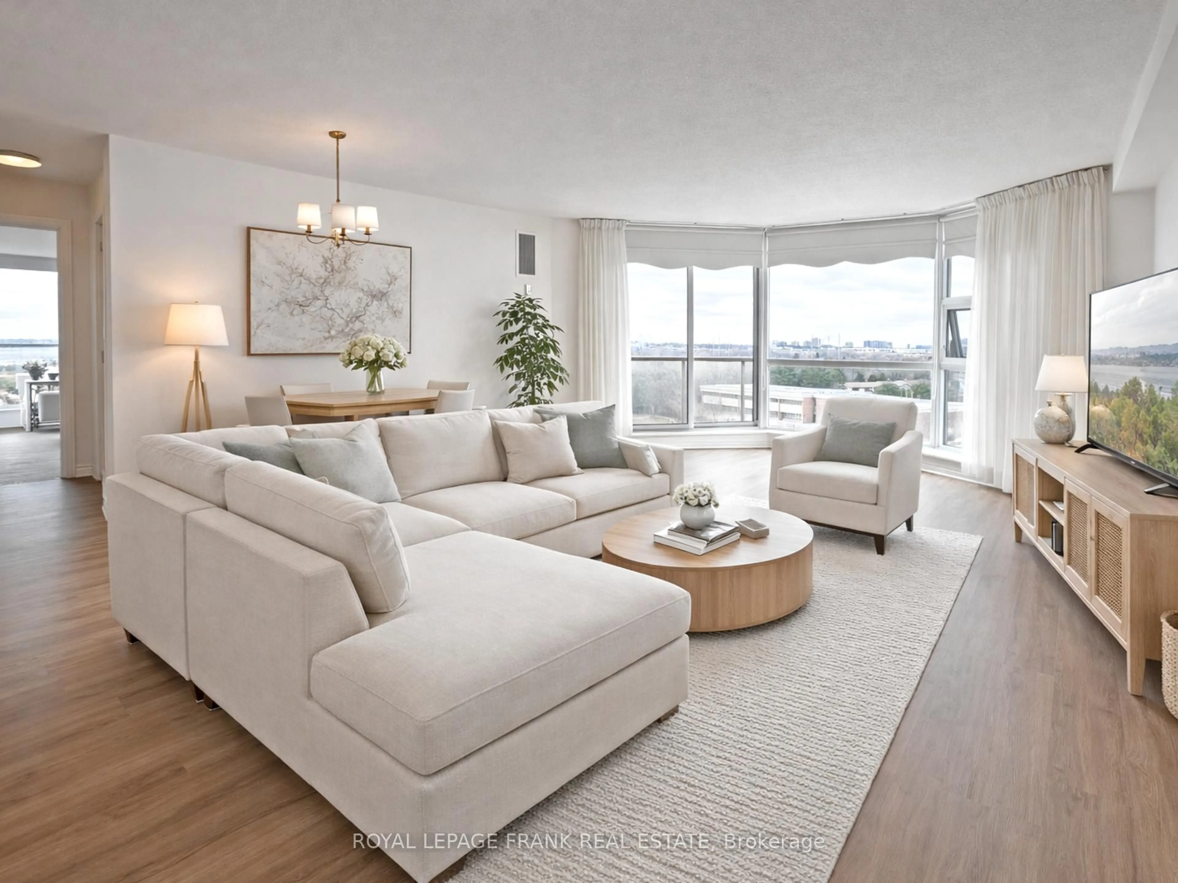 Living room with furniture, unknown for 20 Dean Park Rd #819, Toronto Ontario M1B 3G9