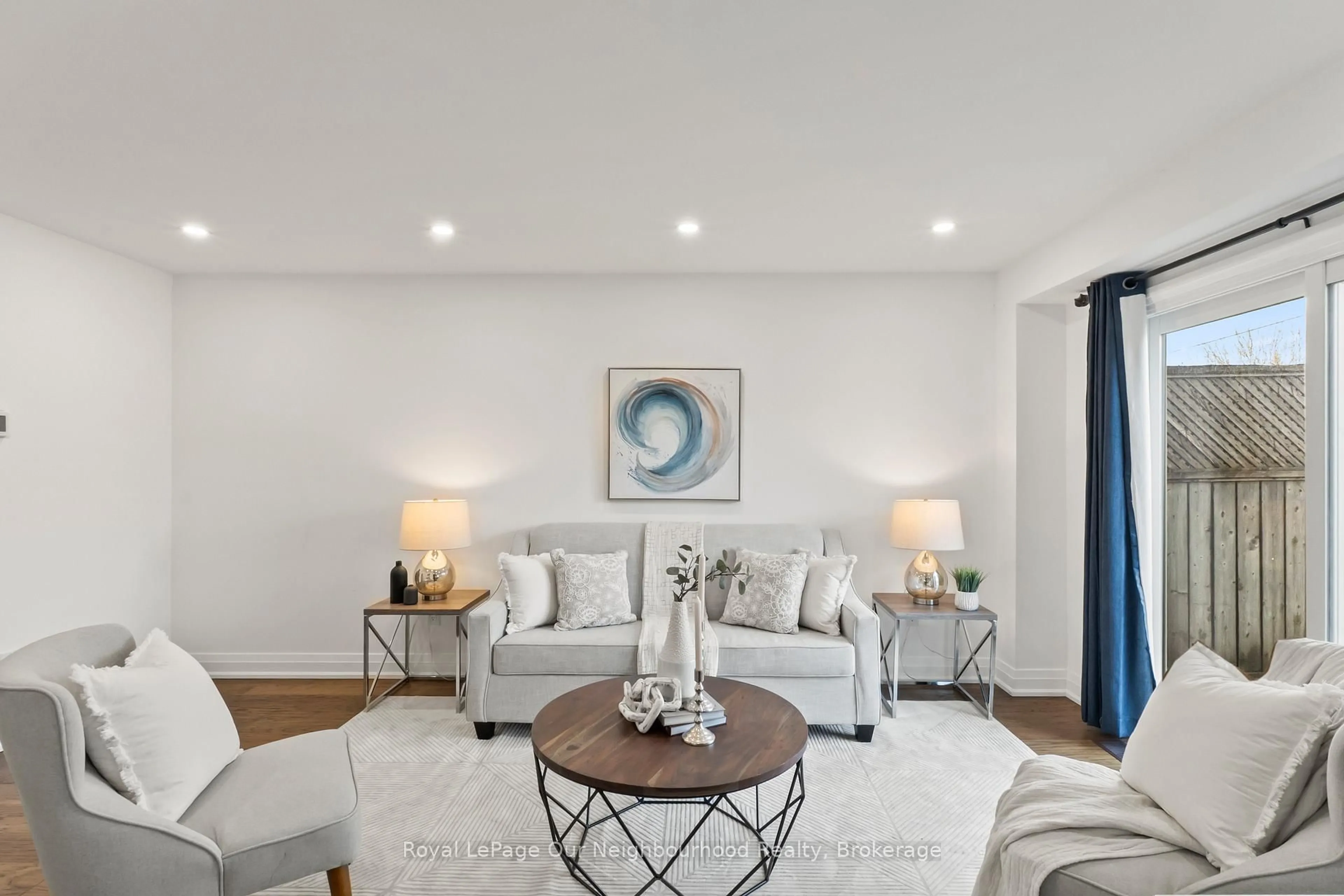 Living room with furniture, unknown for 571 Berwick Cres, Oshawa Ontario L1J 3E6