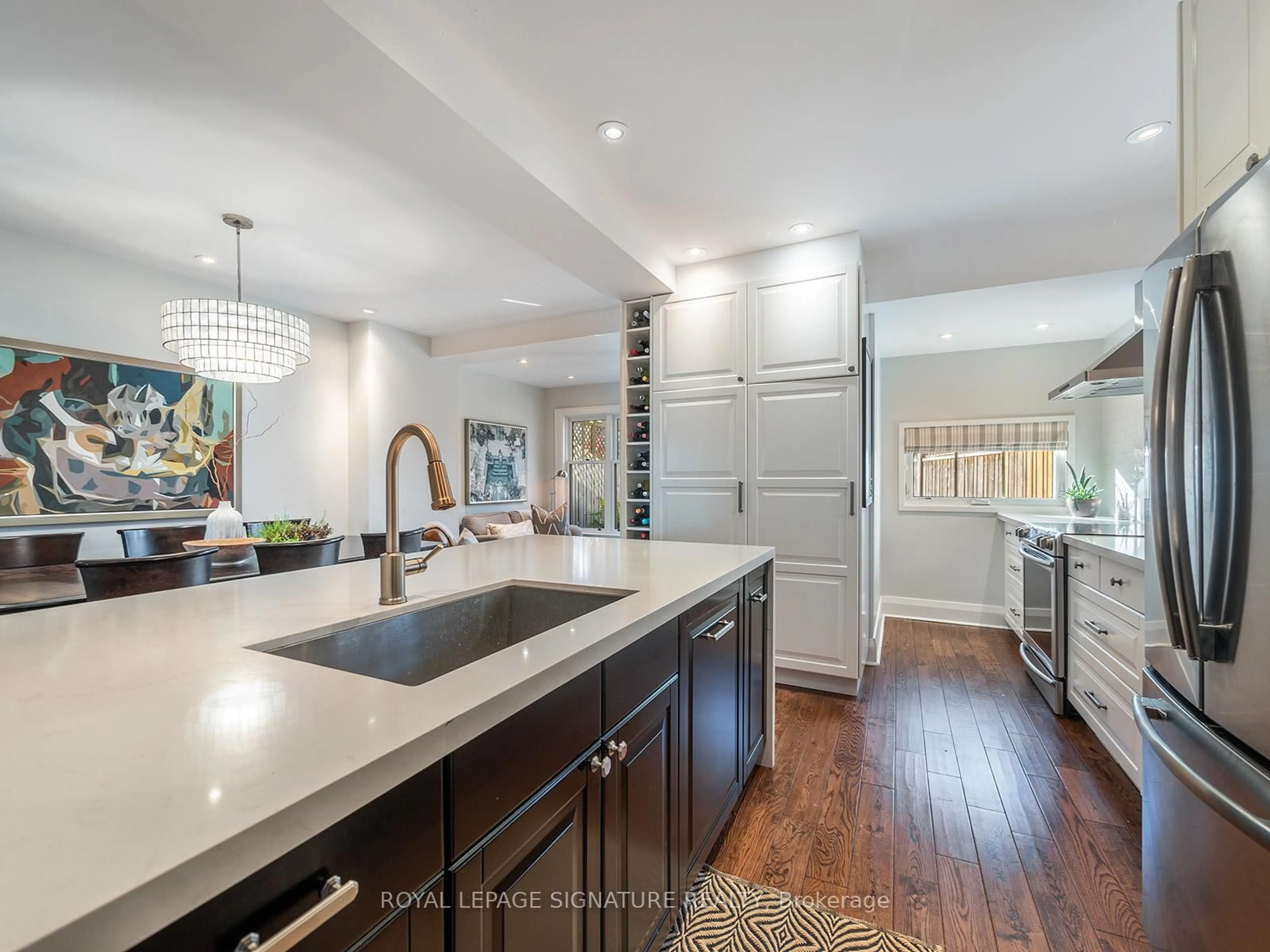 Open concept kitchen, unknown for 390 Kingswood Rd, Toronto Ontario M4E 3P1