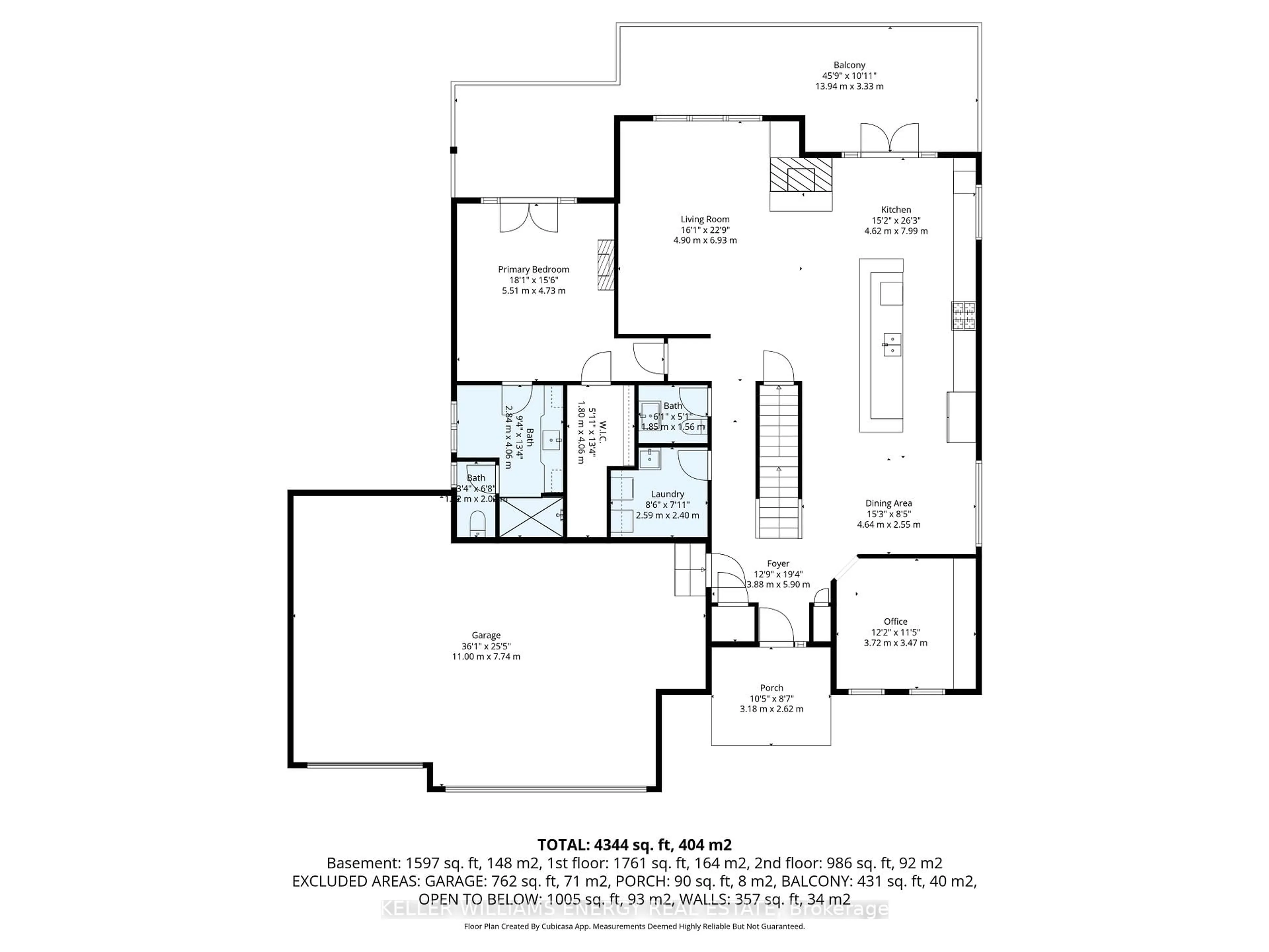 Floor plan for 4858 Trulls Rd, Clarington Ontario L0B 1J0