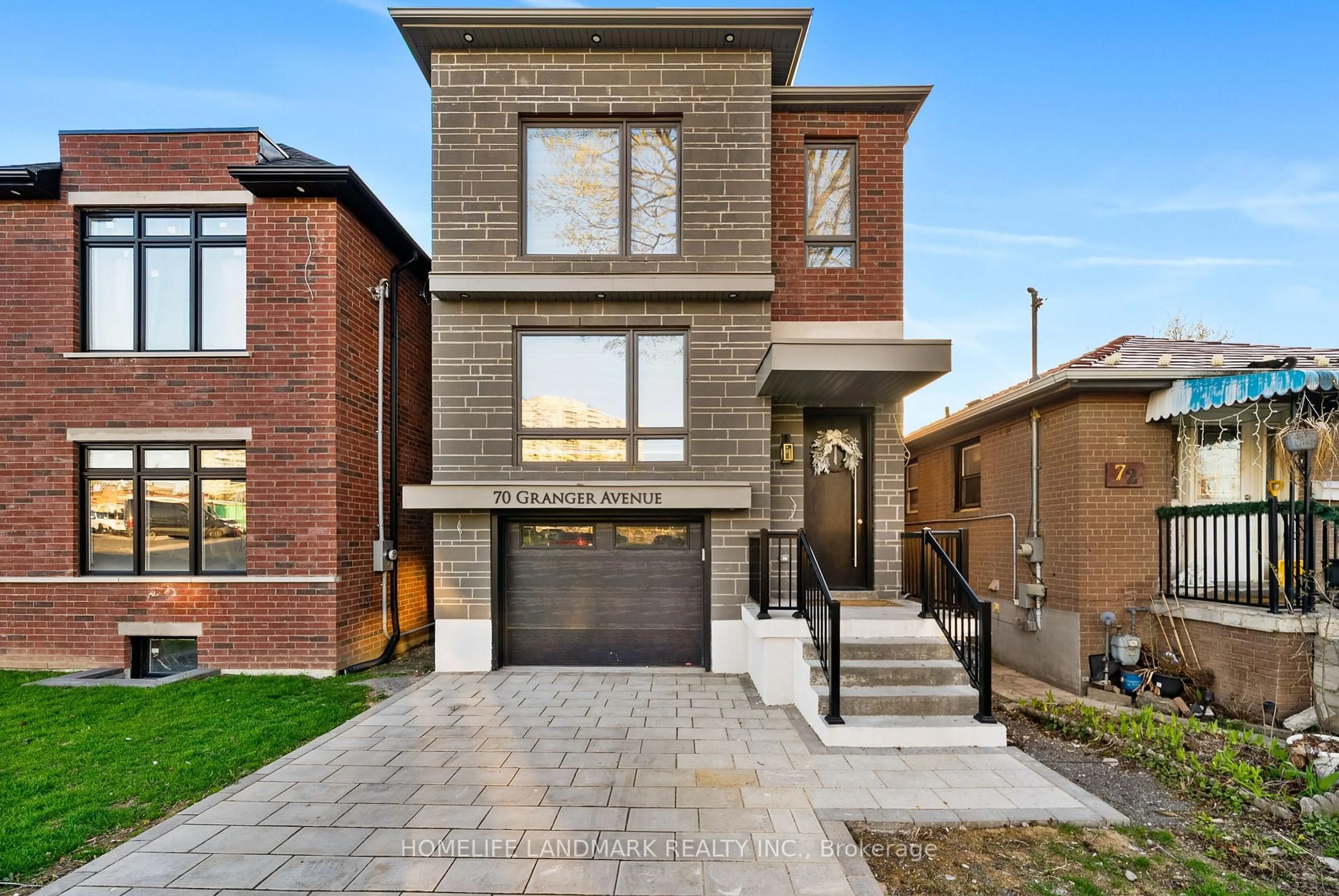 Home with brick exterior material, street for 70 Granger Ave, Toronto Ontario M1K 3L3