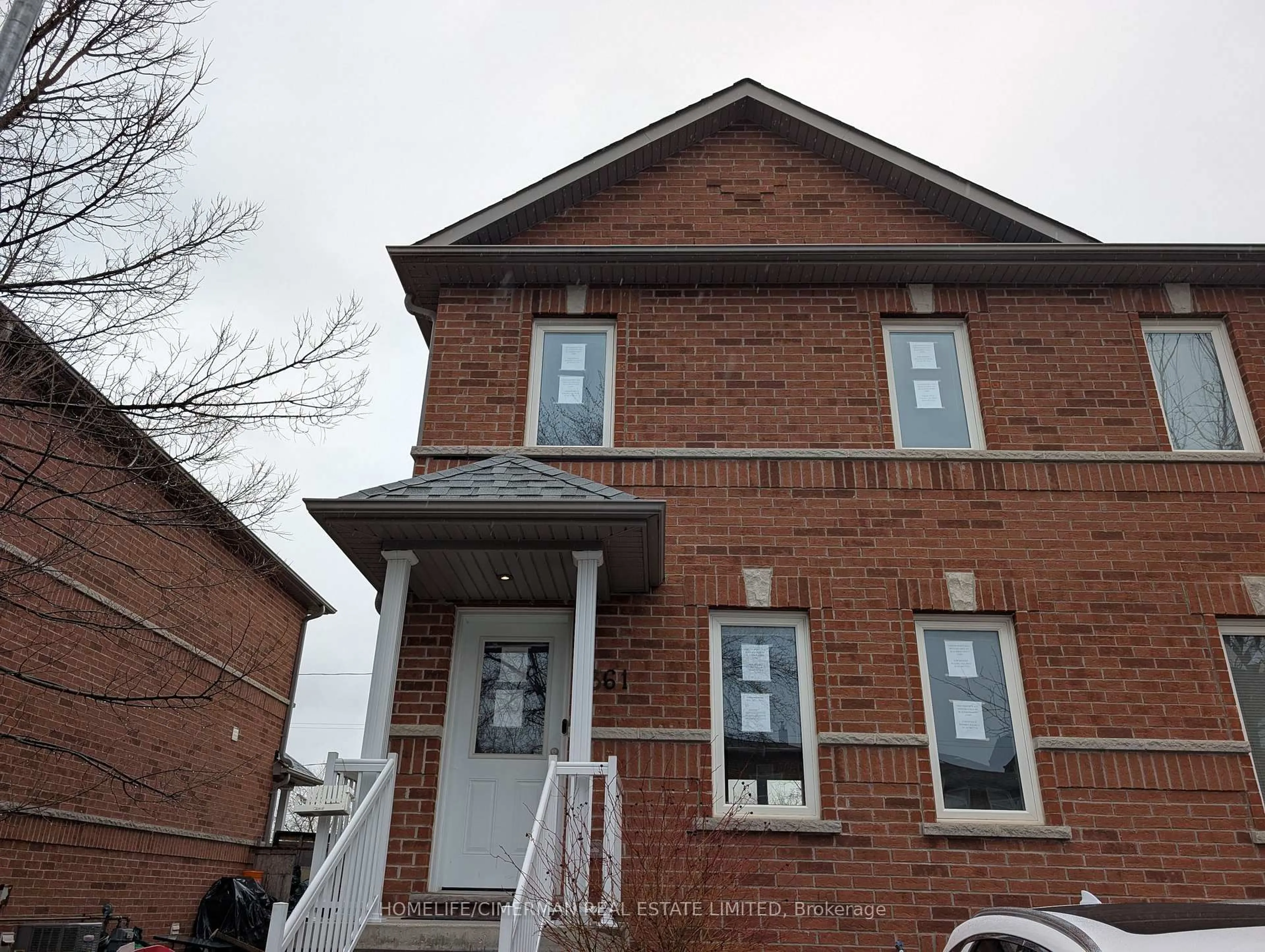 Home with brick exterior material, street for 361 Birchmount Rd, Toronto Ontario M1K 1M6