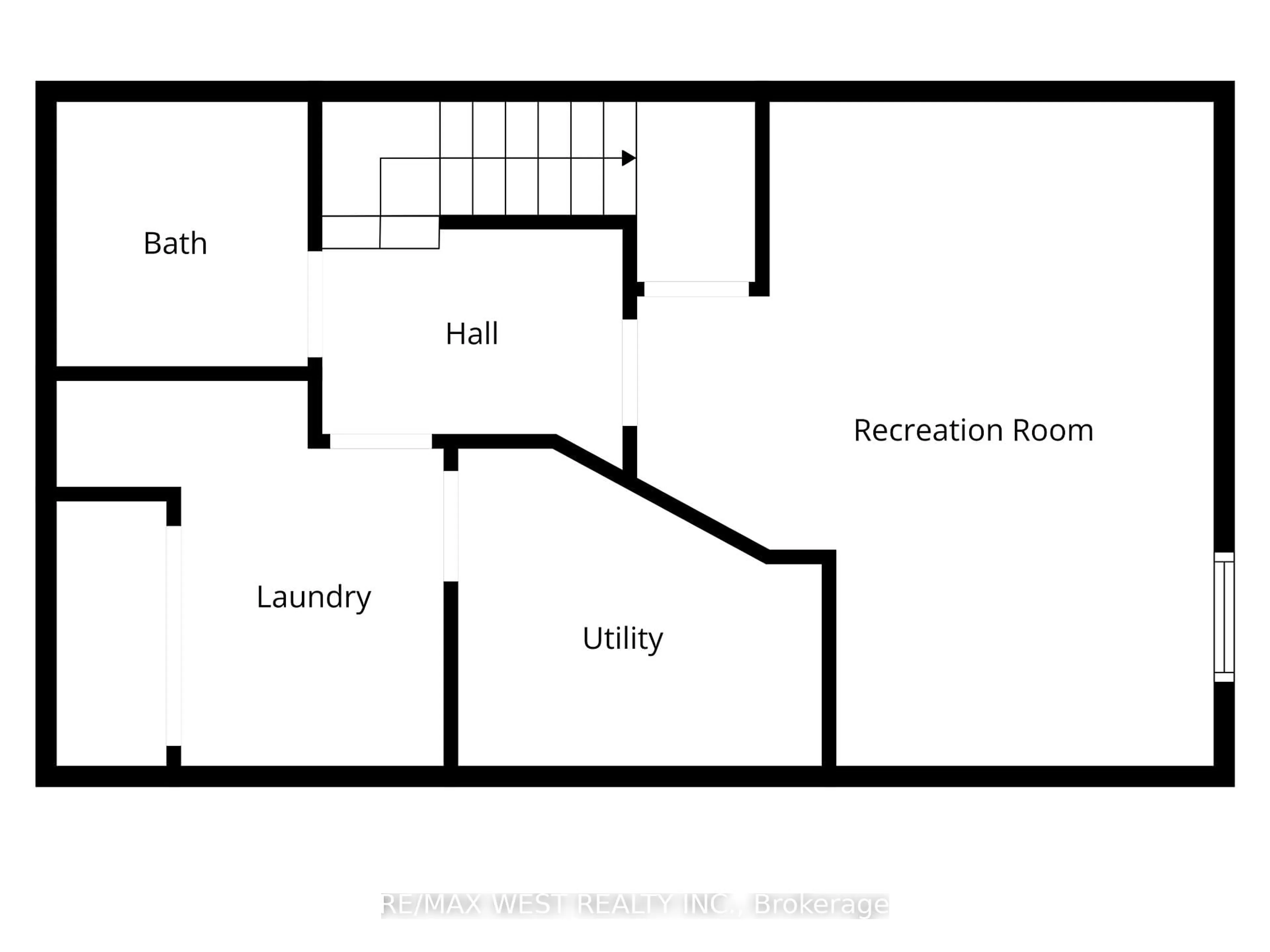 Floor plan for 151 Wickson Tr #1, Toronto Ontario M1B 2L5