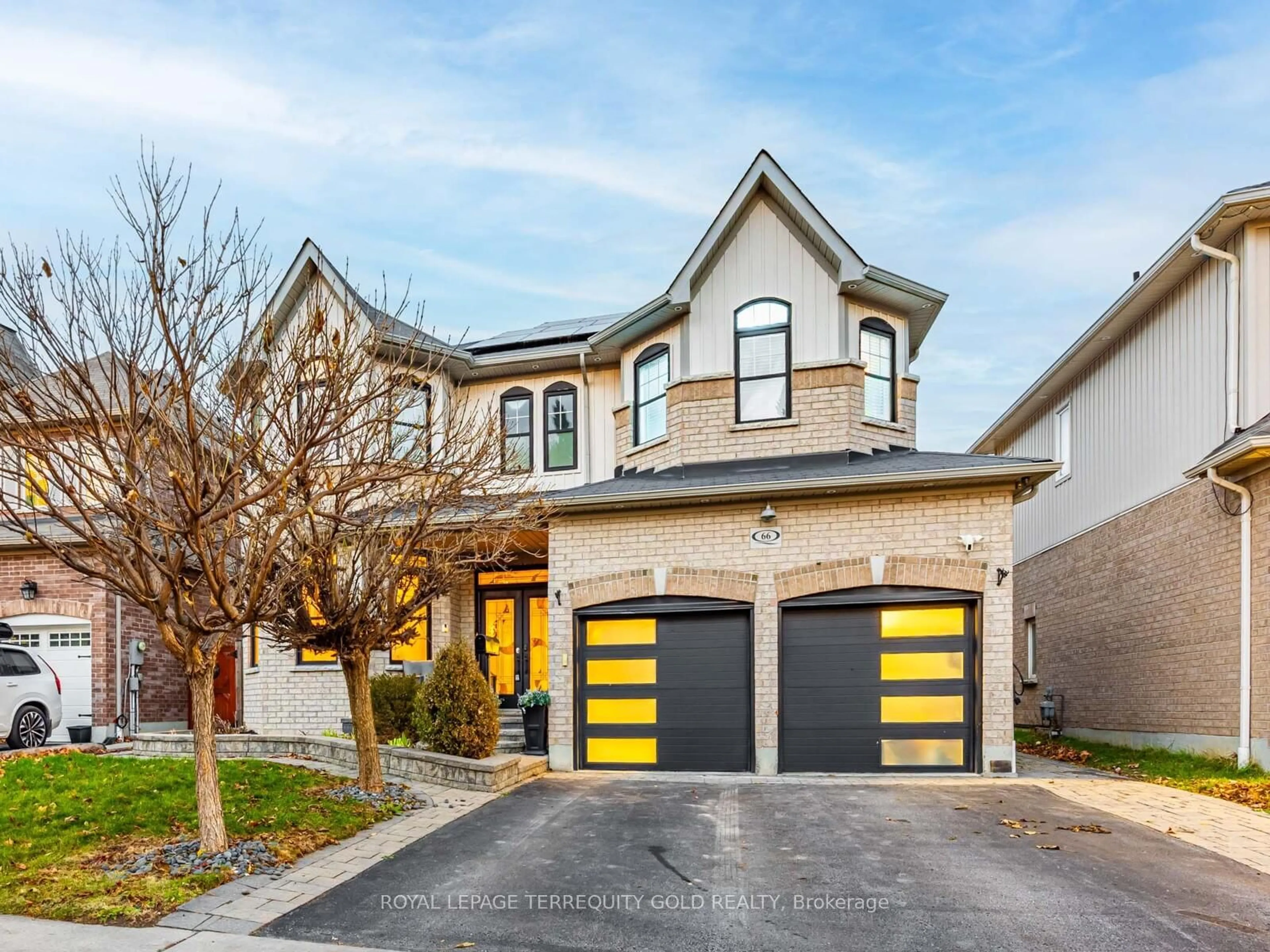Home with brick exterior material, street for 66 Rideout St, Ajax Ontario L1S 1P8