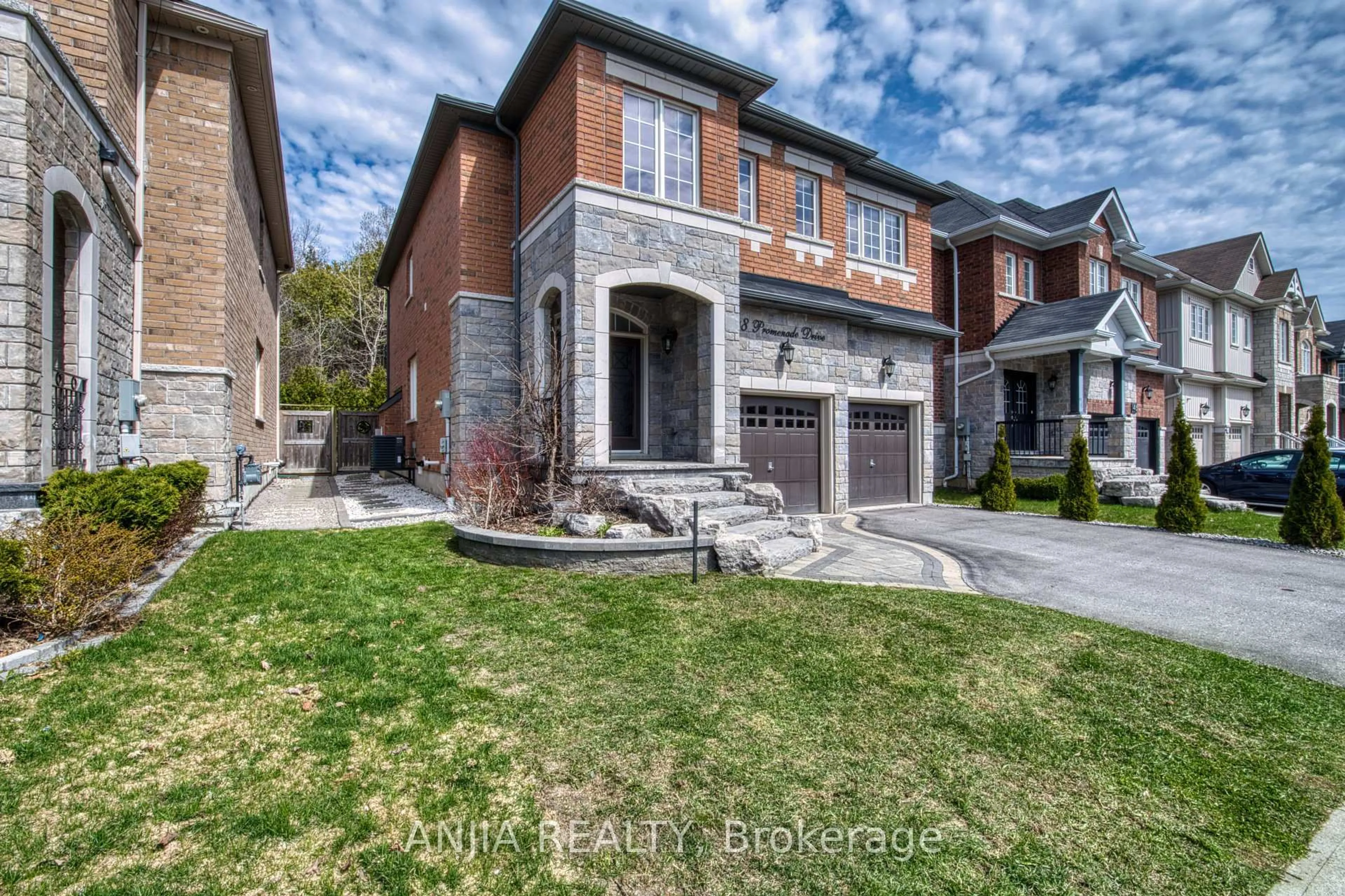 Home with brick exterior material, street for 48 Promenade Dr, Whitby Ontario L1R 0L4