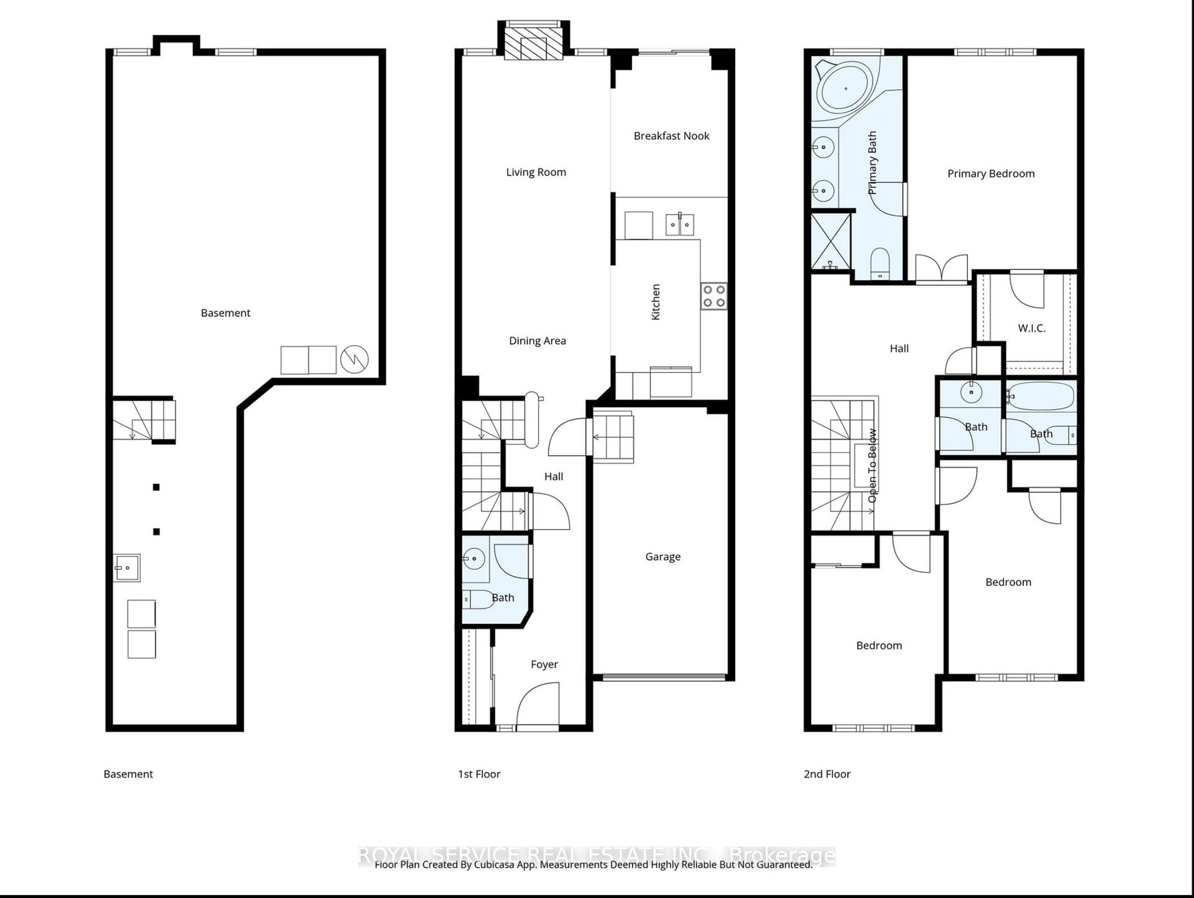 Floor plan for 80 Atherton Ave, Ajax Ontario L1T 0L3