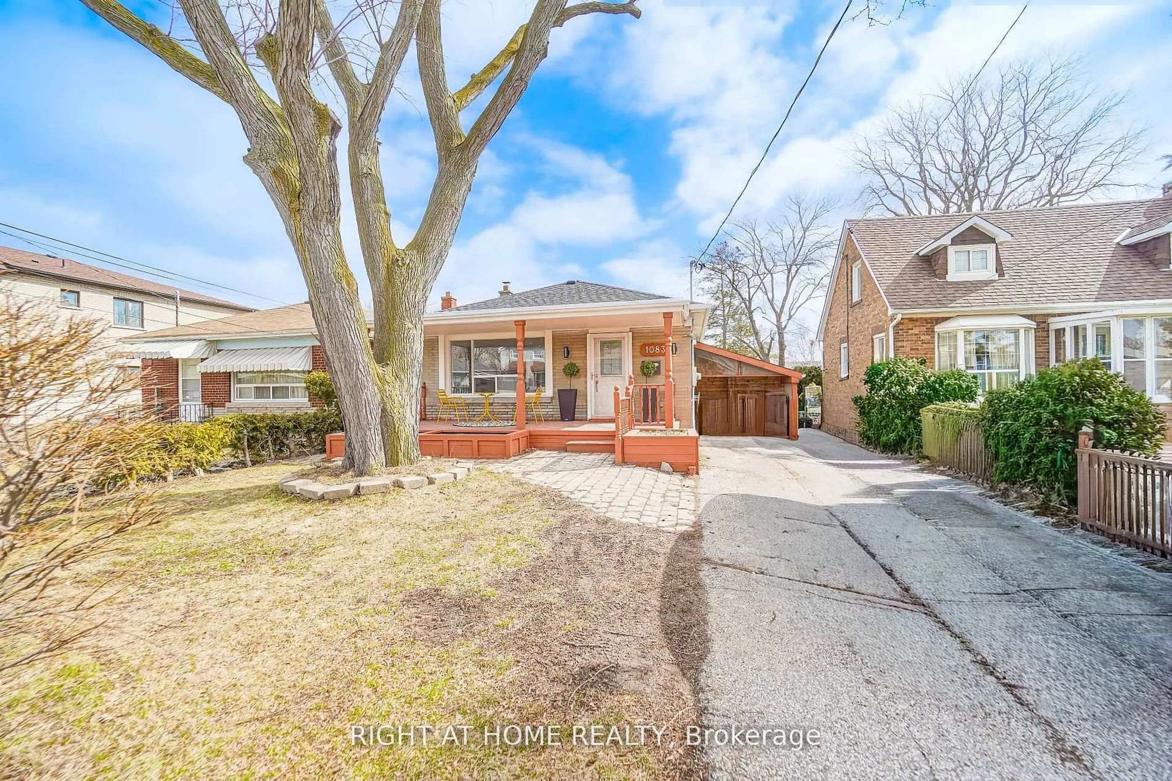 Home with brick exterior material, street for 1083 Pharmacy Ave, Toronto Ontario M1R 2H2