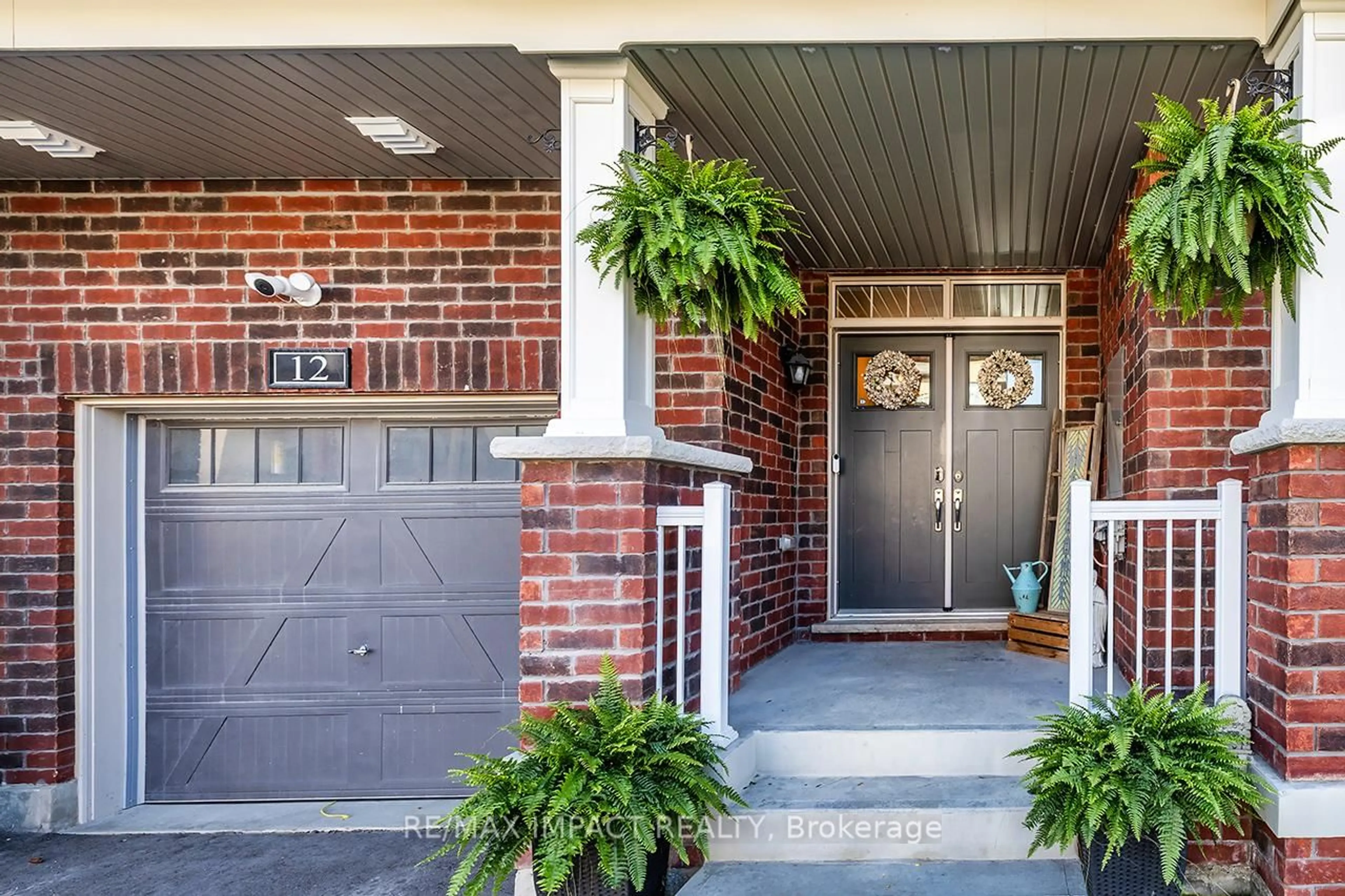 Home with brick exterior material, street for 12 Marlborough St, Whitby Ontario L1R 1K3