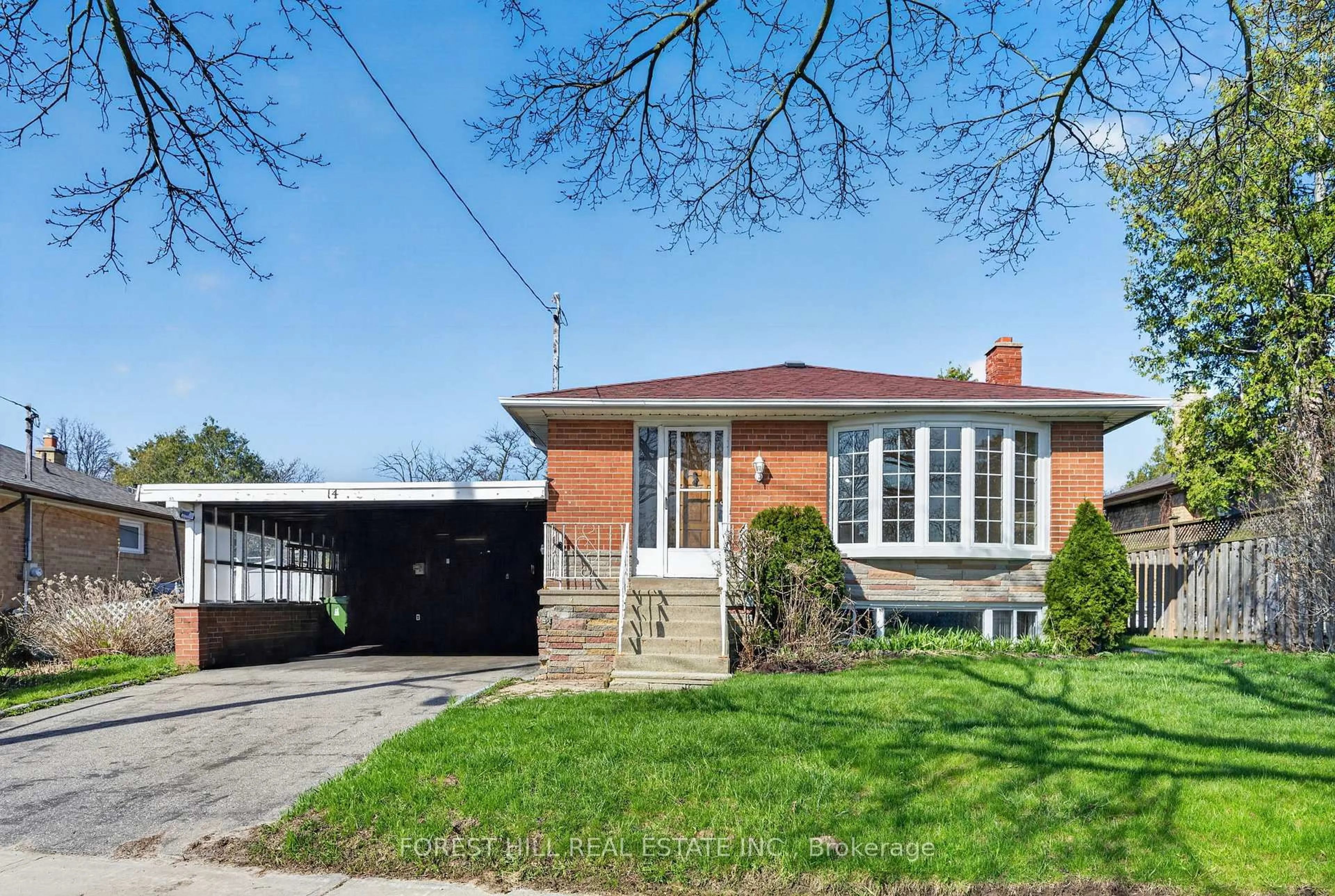 Home with brick exterior material, street for 14 Stephenfrank Rd, Toronto Ontario M1P 3W3