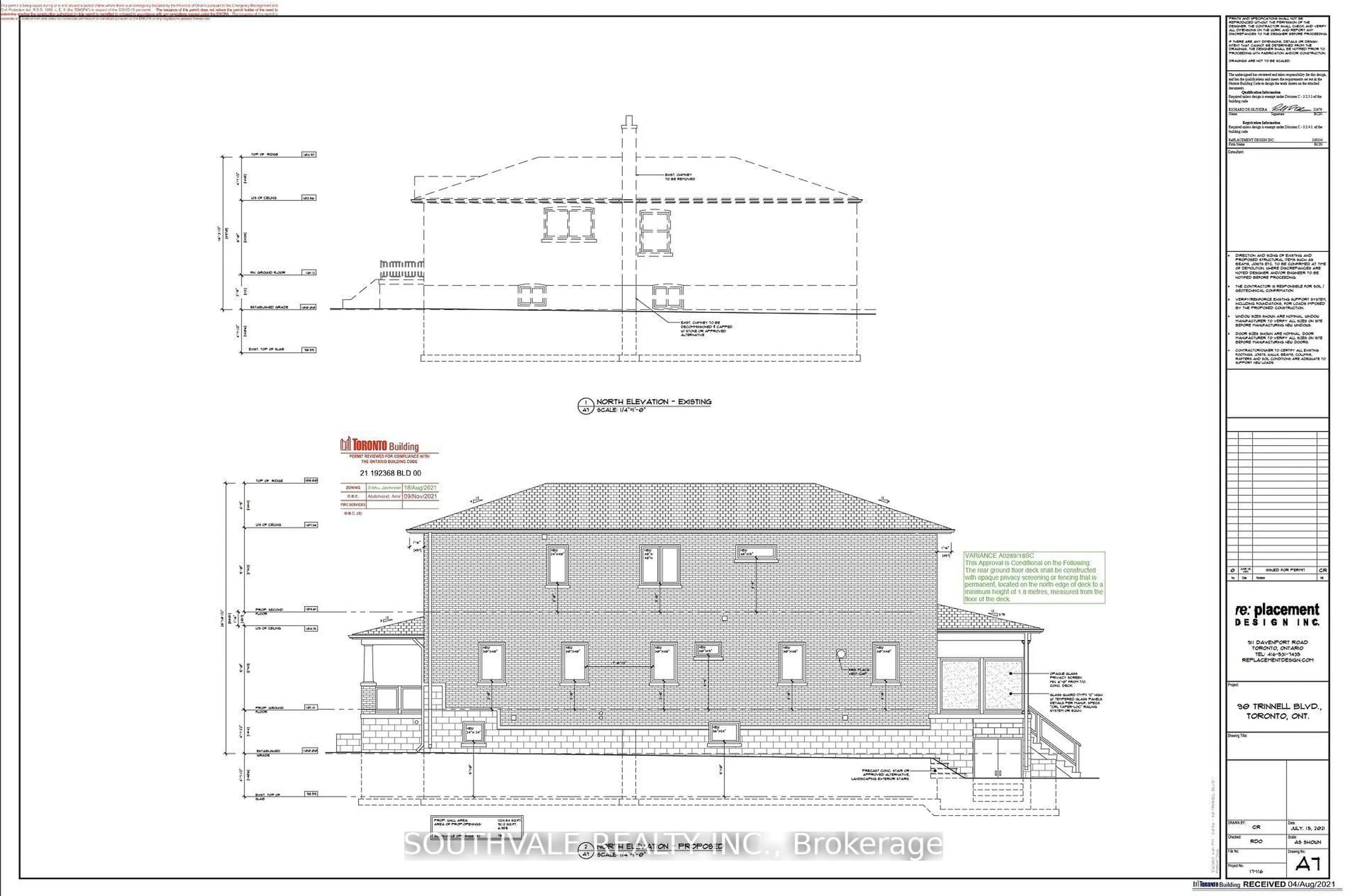 Floor plan for 90 Trinnell Blvd, Toronto Ontario M1L 1S7