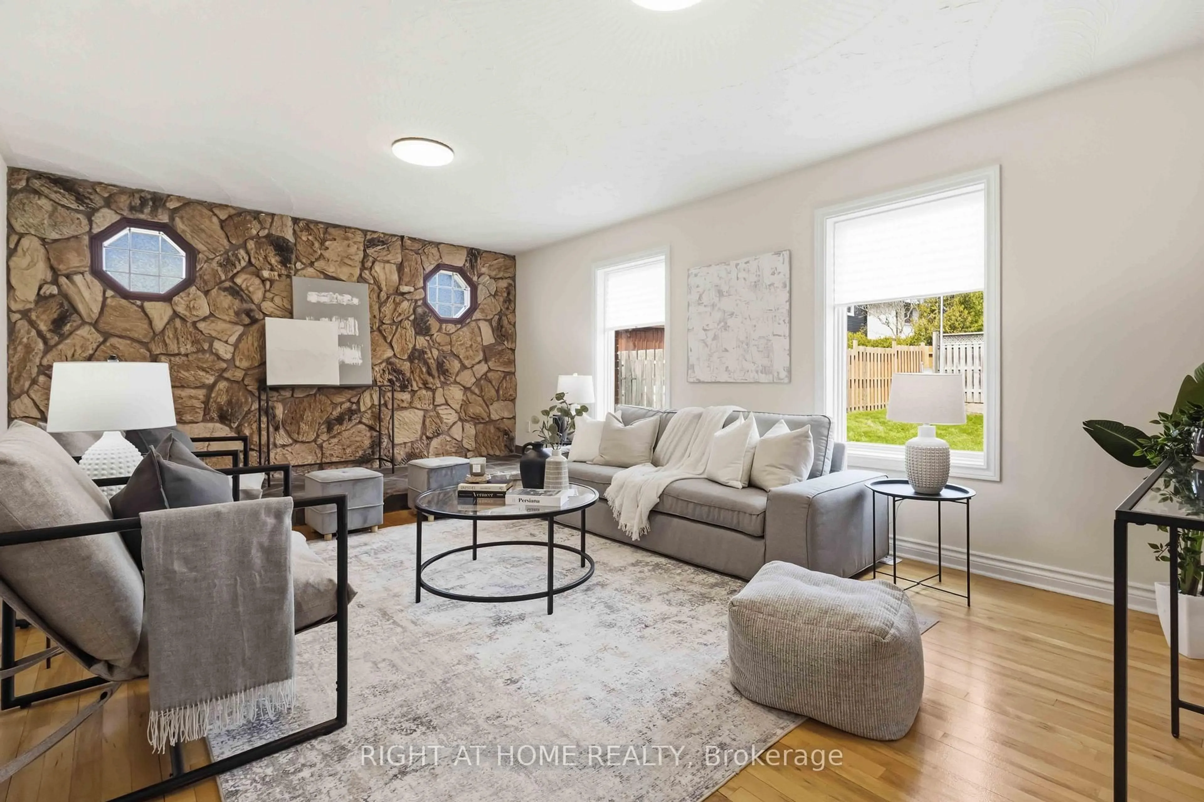 Living room with furniture, unknown for 313 Preston Dr, Oshawa Ontario L1J 6Y6