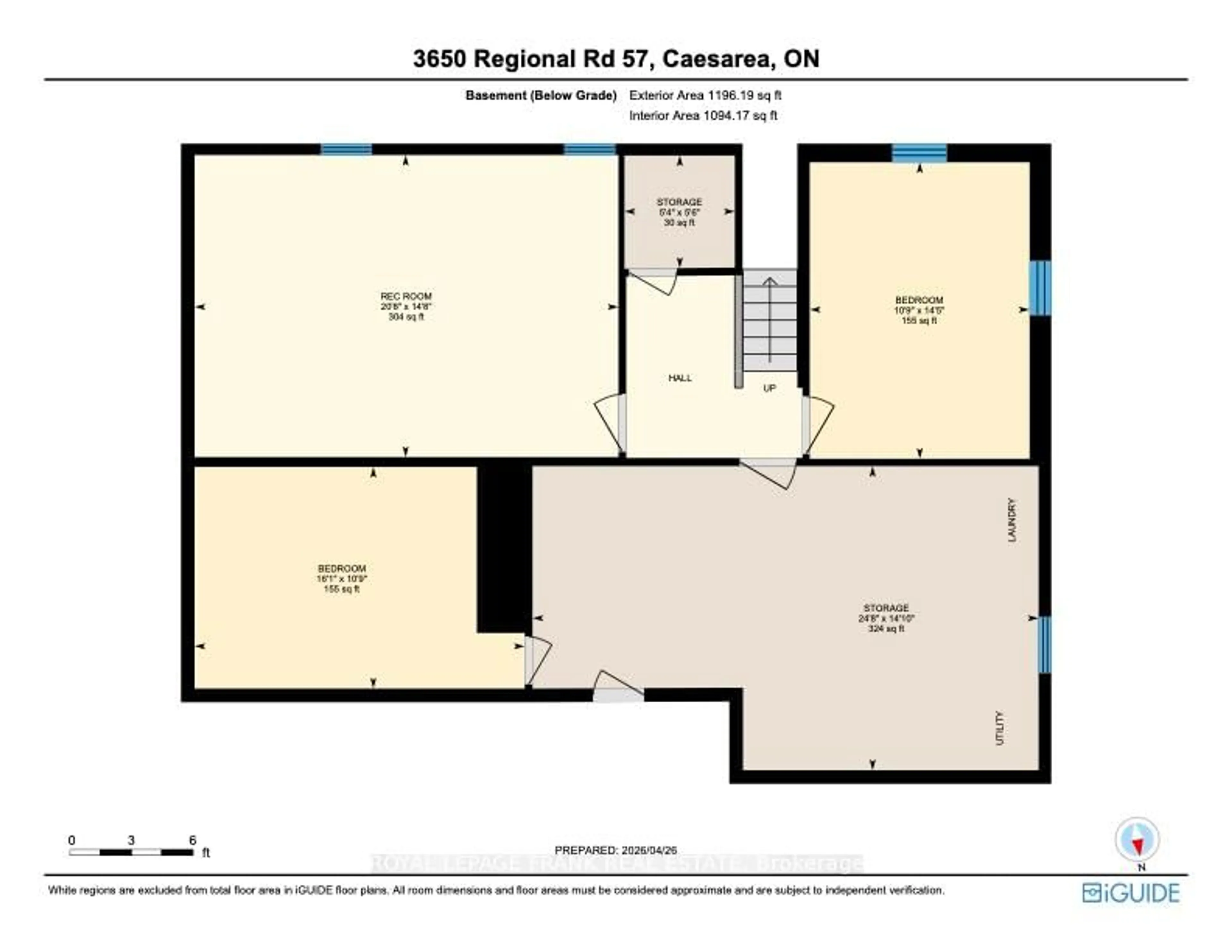 Floor plan for 3650 Regional Road 57 Rd, Scugog Ontario L0B 1E0