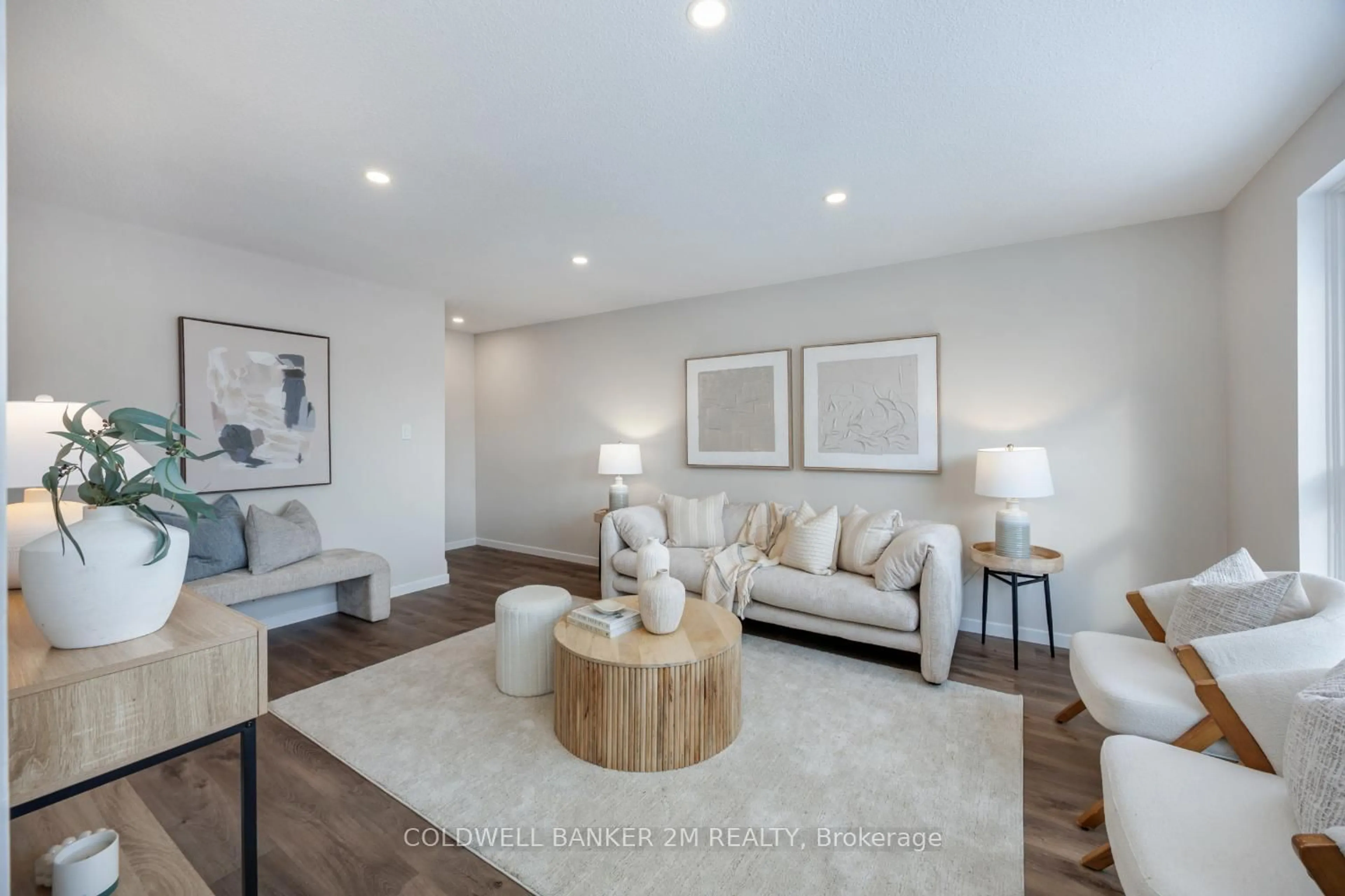 Living room with furniture, unknown for 120 Nonquon Rd #100, Oshawa Ontario L1G 7E6