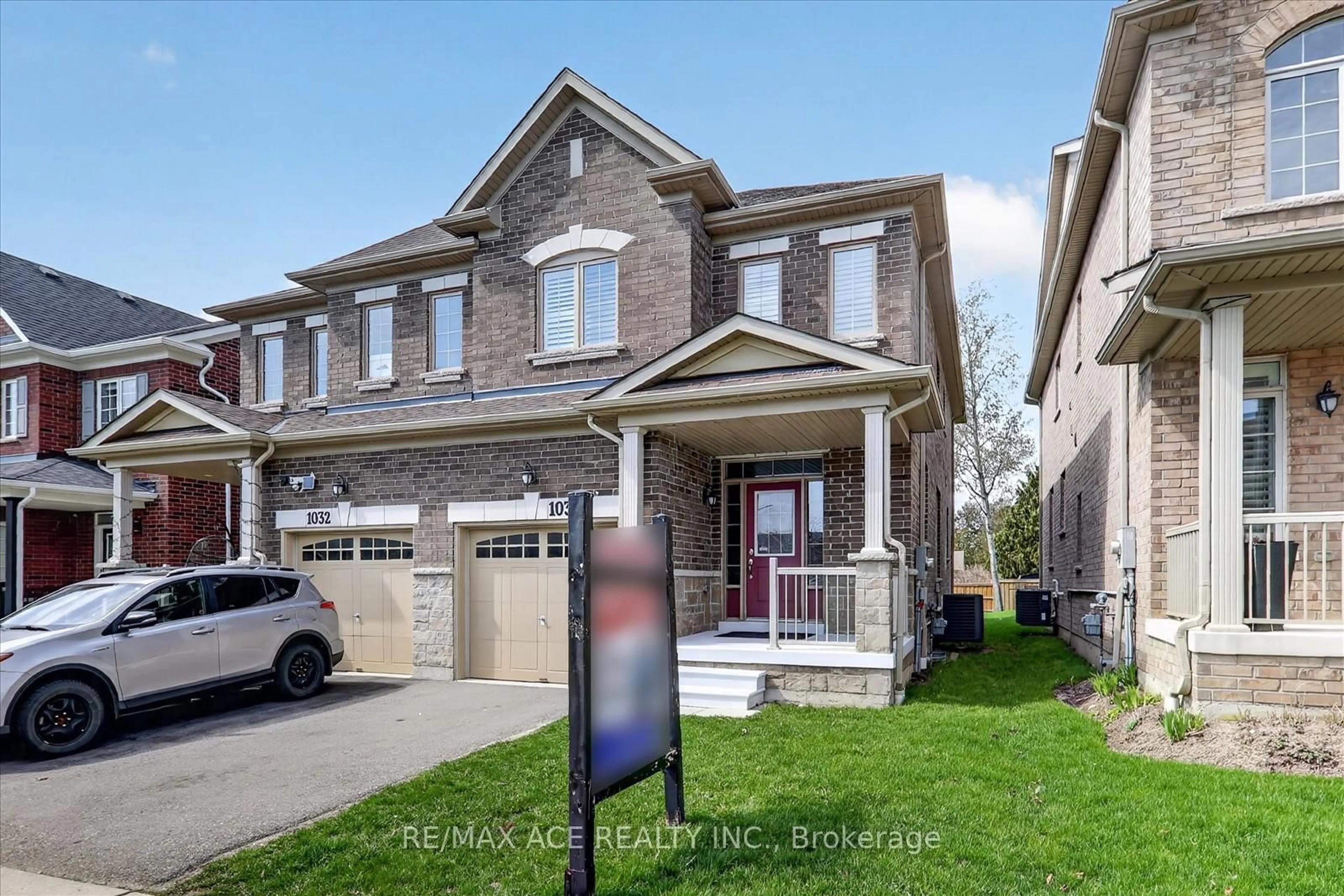 Home with brick exterior material, street for 1034 Byron St, Whitby Ontario L1N 0E5
