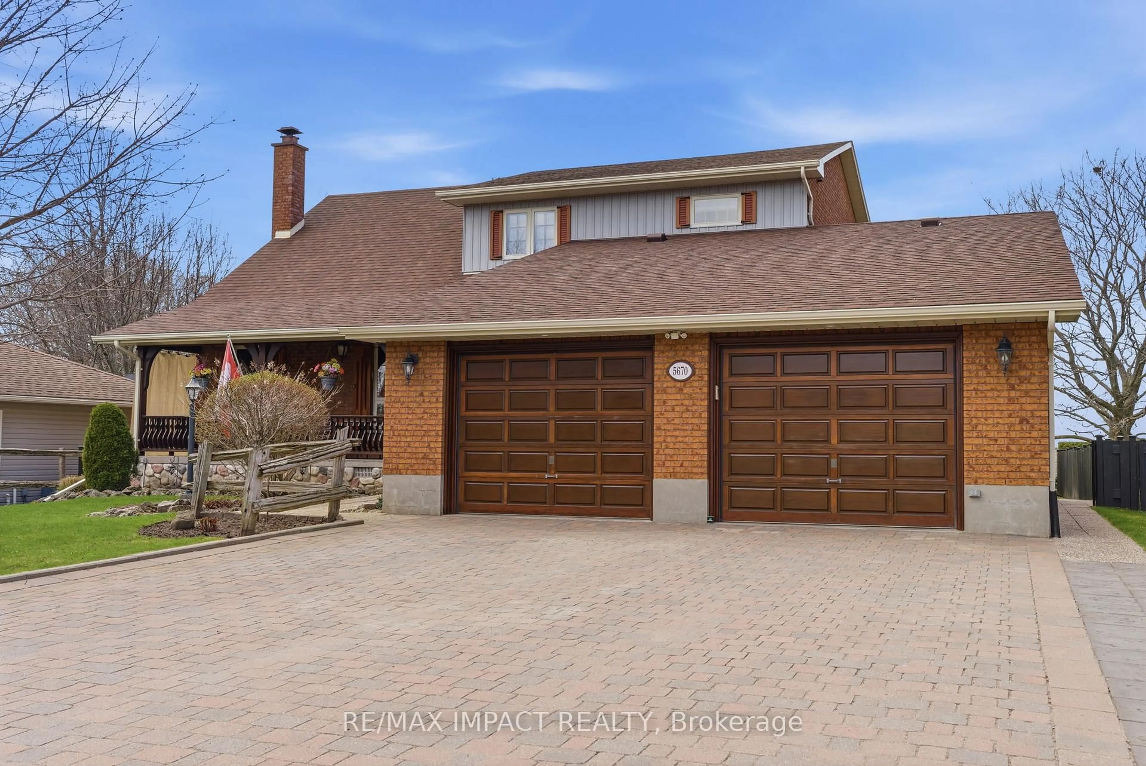 Home with brick exterior material, street for 5670 Main St, Clarington Ontario L0B 1M0