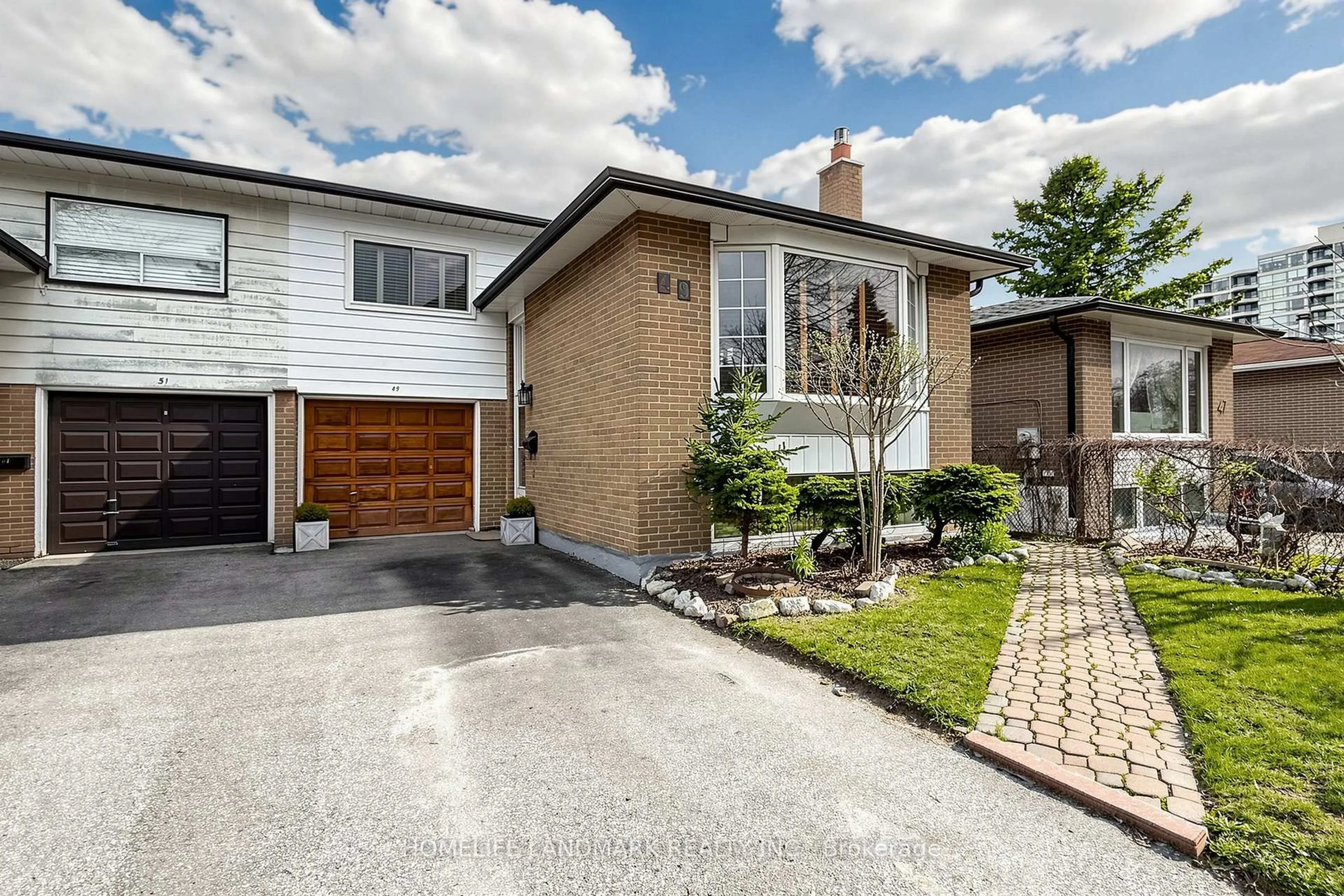 Home with brick exterior material, street for 49 Glenstroke Dr, Toronto Ontario M1S 3A1