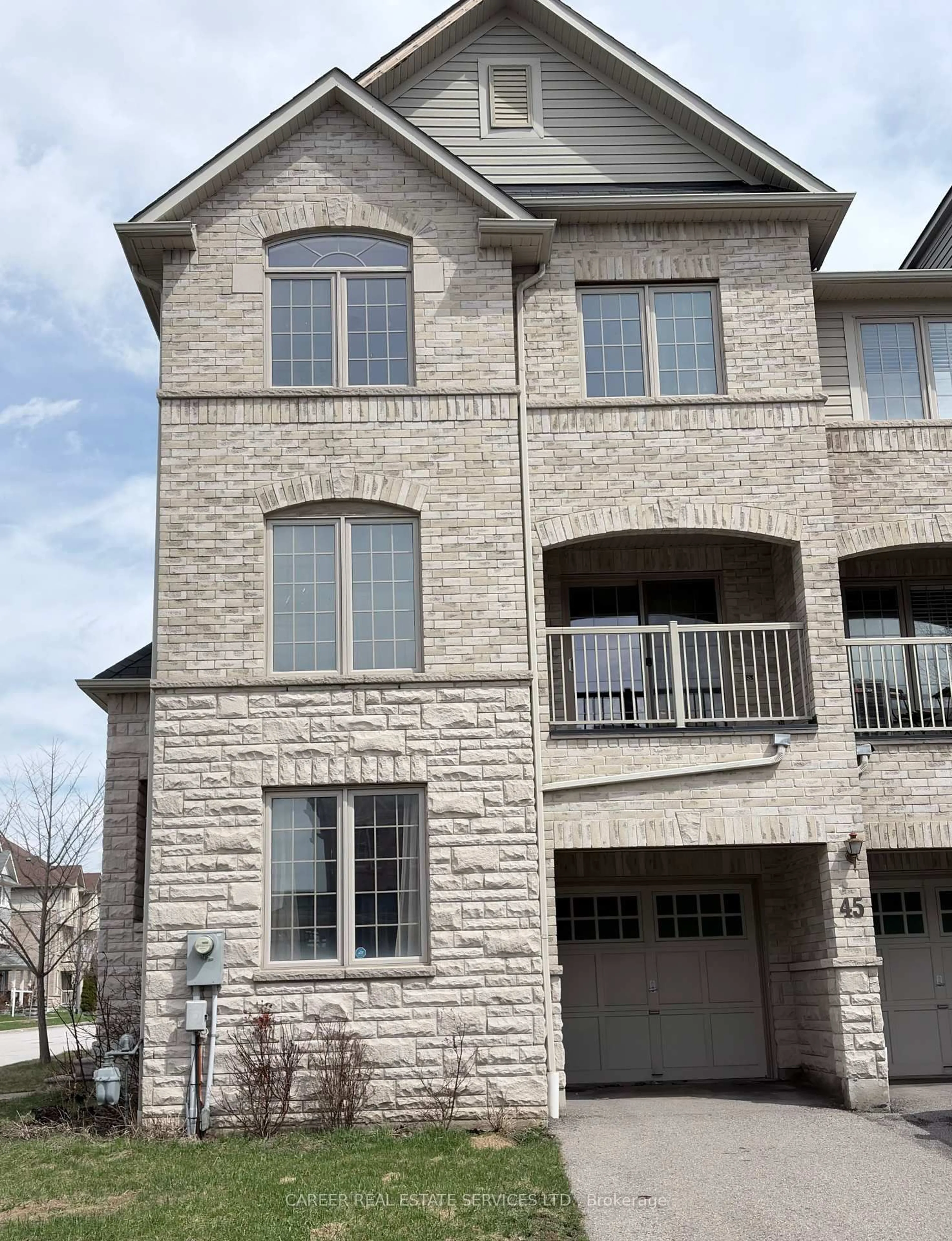Home with brick exterior material, unknown for 45 Blunden Rd, Ajax Ontario L1Z 0K8