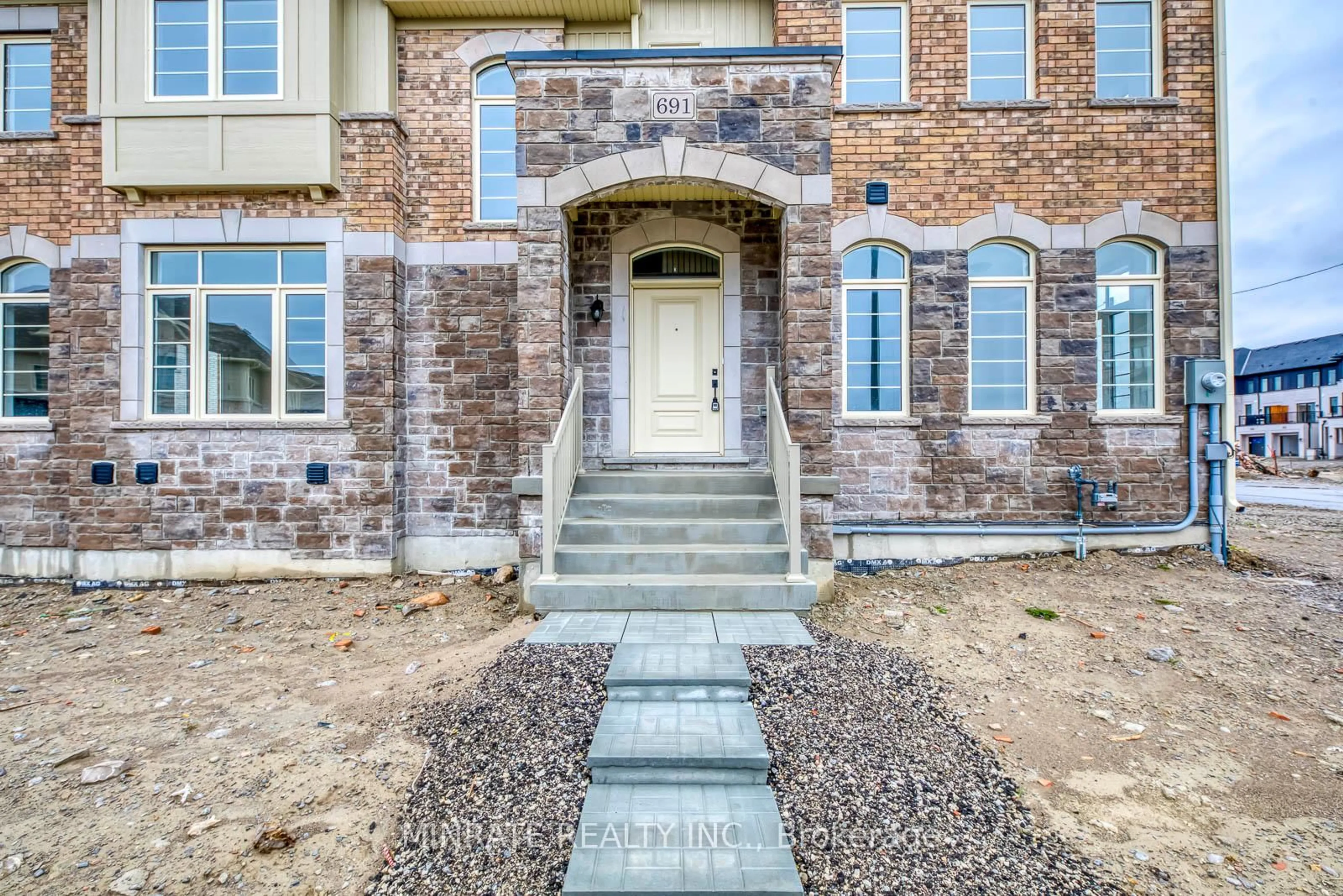 Home with brick exterior material, street for 691 Catalina Manr, Pickering Ontario L1X 0V1