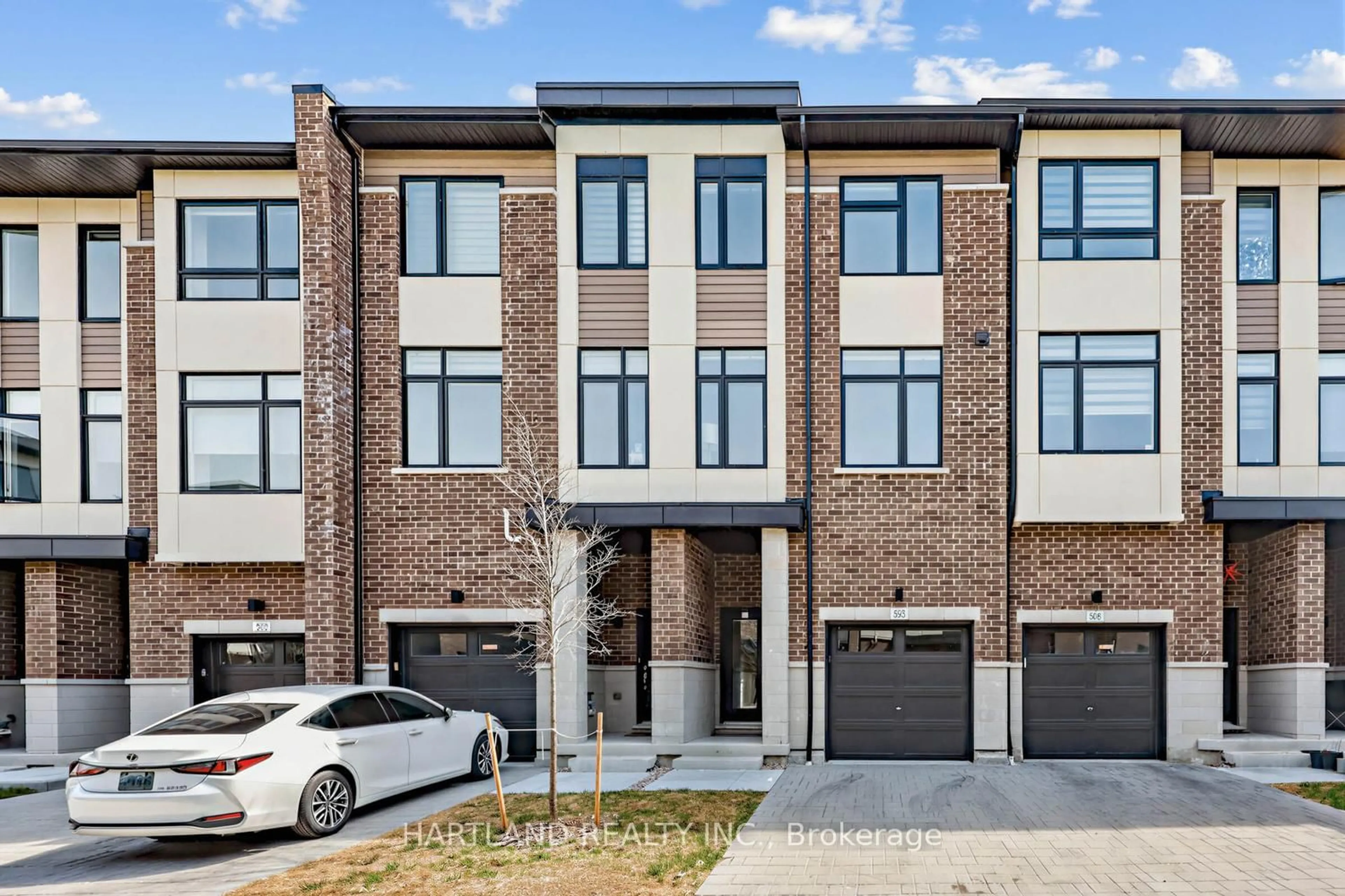 Home with brick exterior material, street for 1695 Dersan St #505, Pickering Ontario L1X 0S9