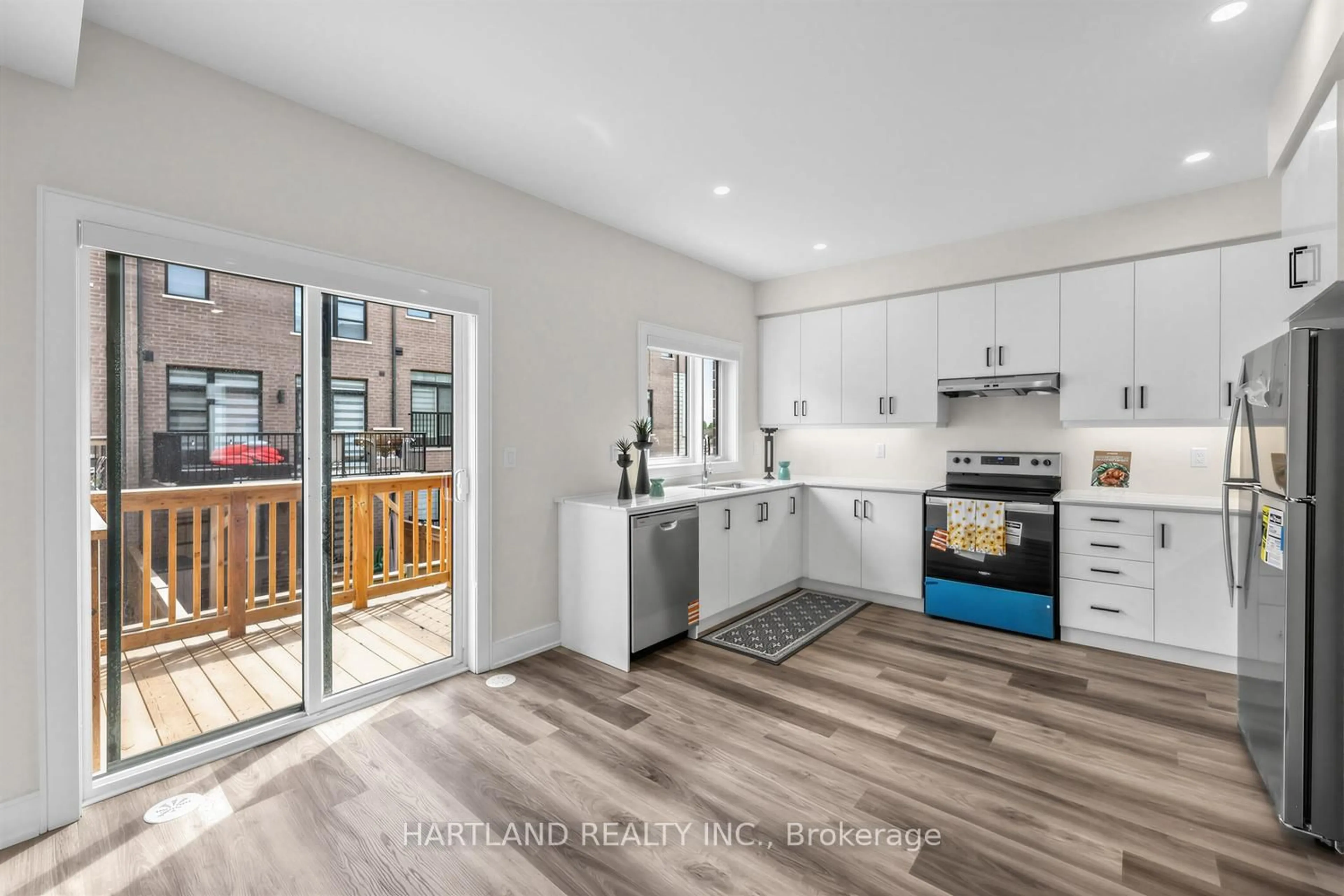 Open concept kitchen, unknown for 1695 Dersan St #505, Pickering Ontario L1X 0S9