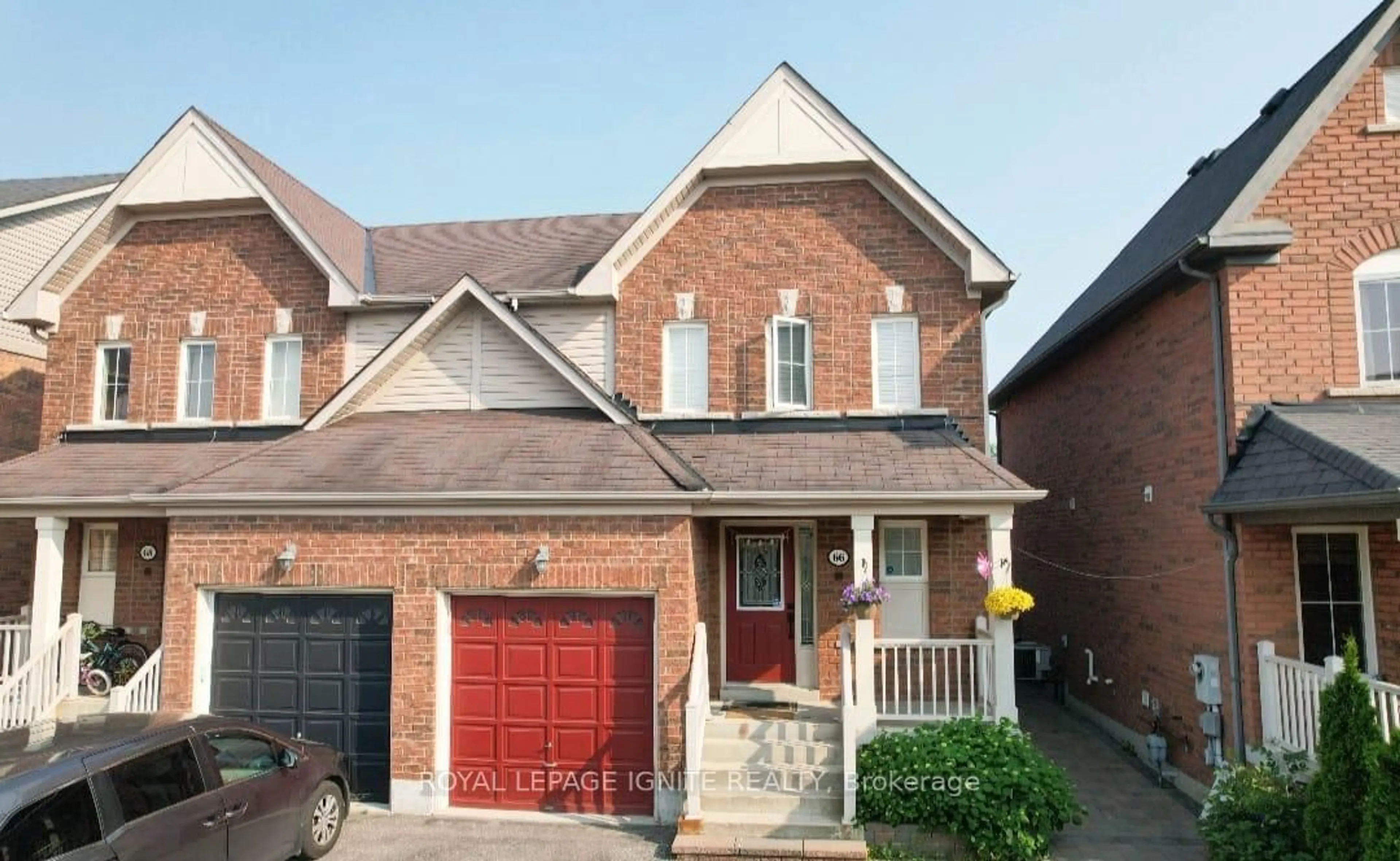 Home with brick exterior material, street for 66 Westray Cres, Ajax Ontario L1Z 0B3