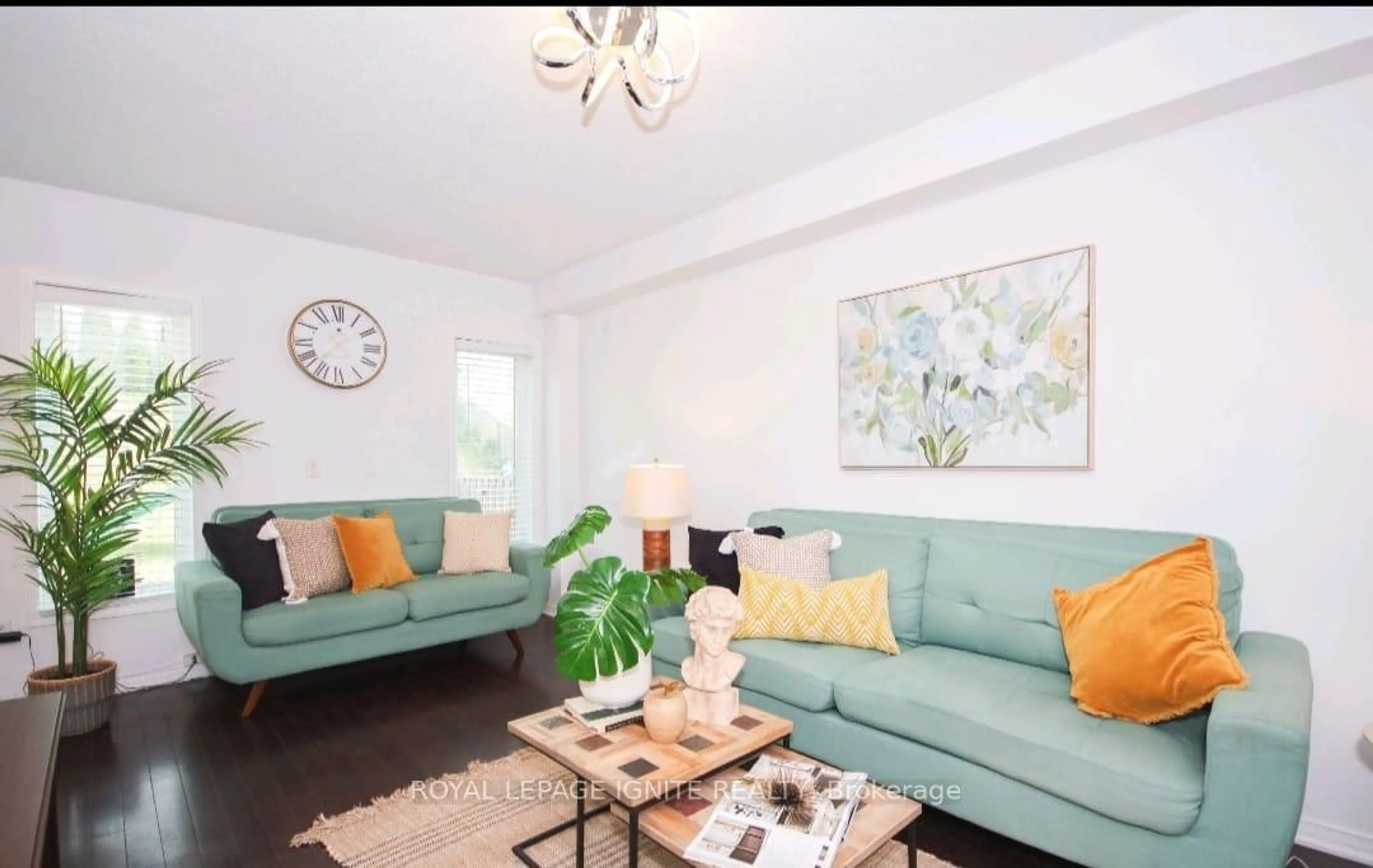 Living room with furniture, unknown for 66 Westray Cres, Ajax Ontario L1Z 0B3