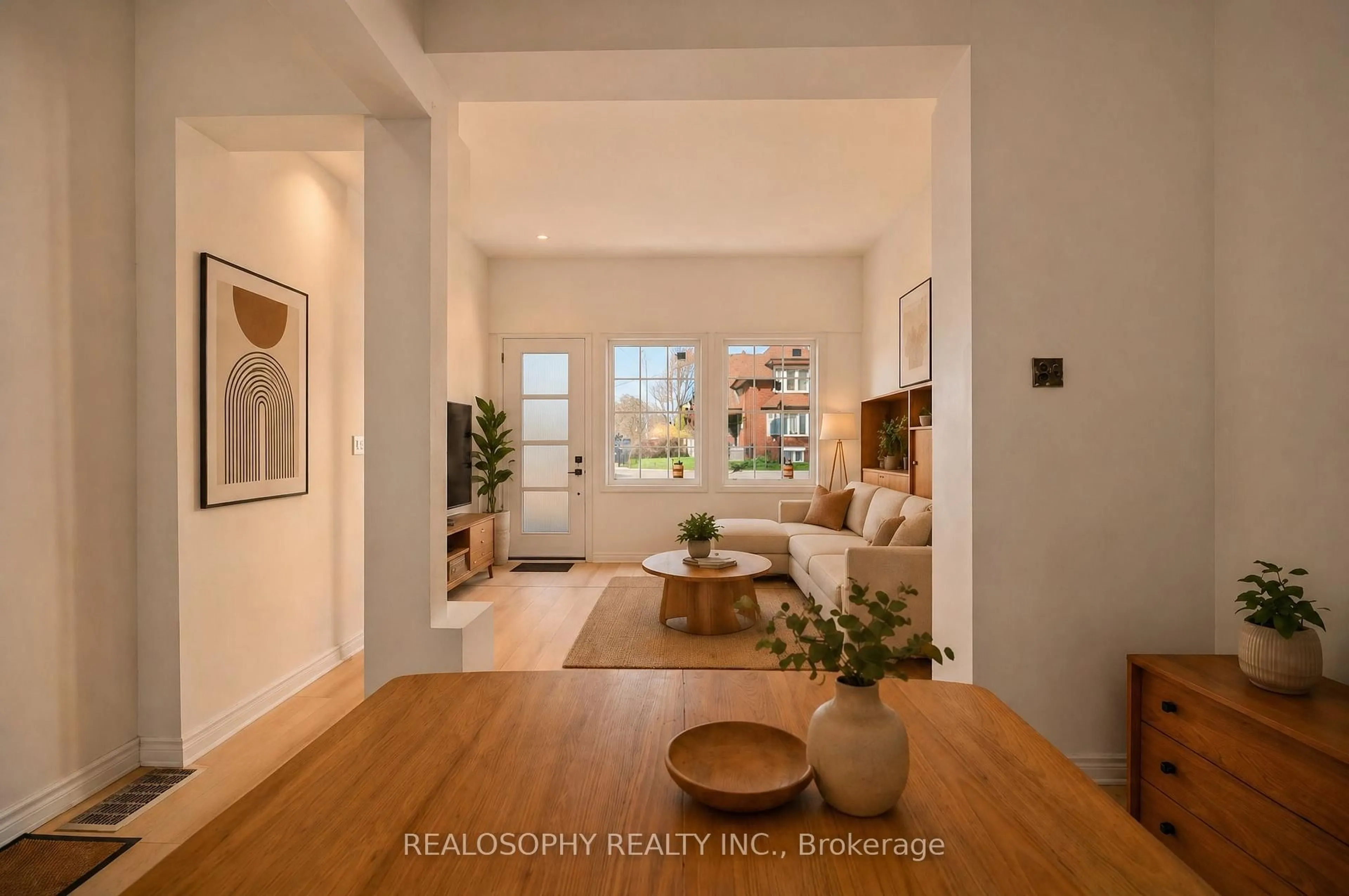 Indoor entryway for 865 Pape Ave, Toronto Ontario M4K 3T7