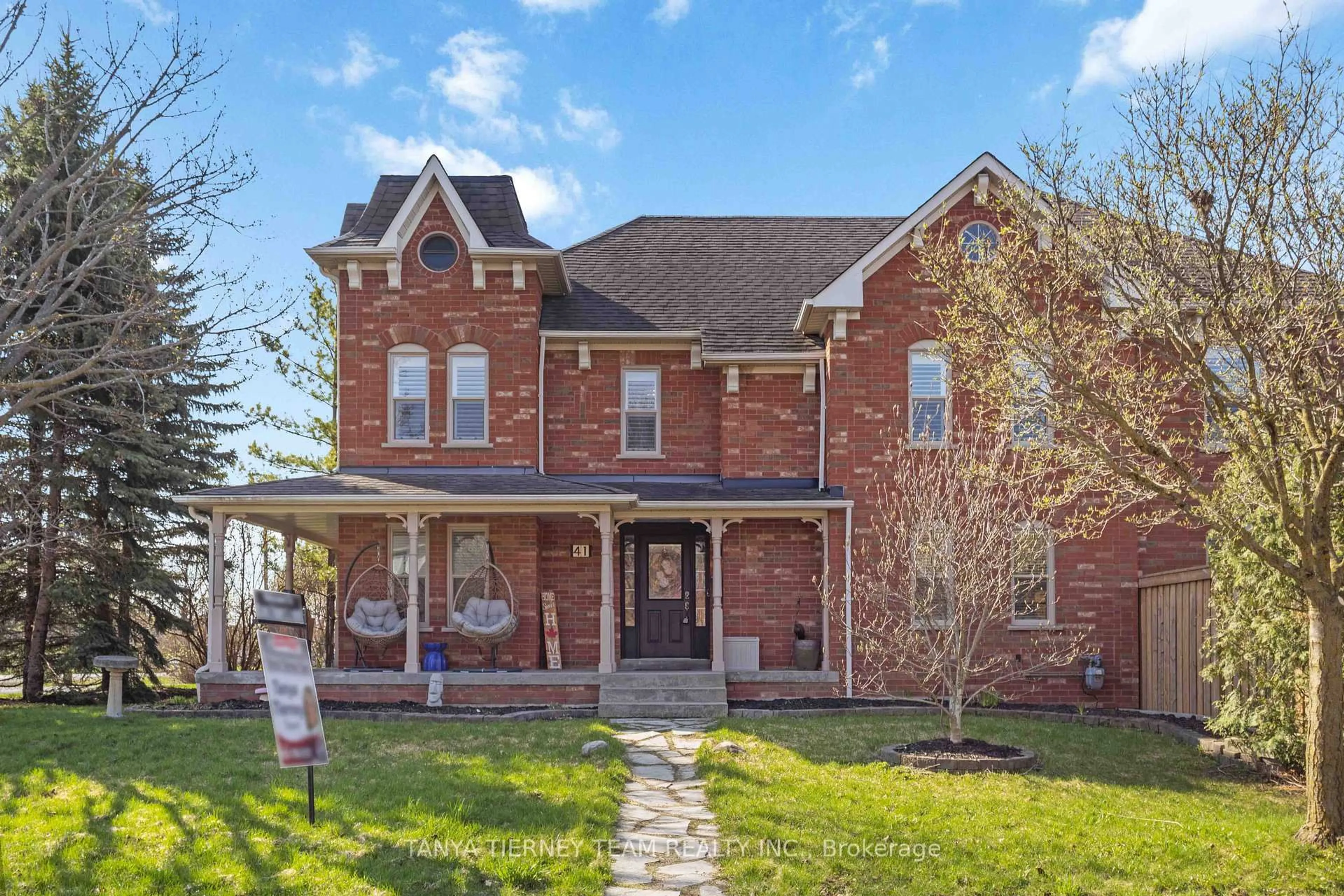 Home with brick exterior material, street for 41 Zachary Pl, Whitby Ontario L1M 1E1