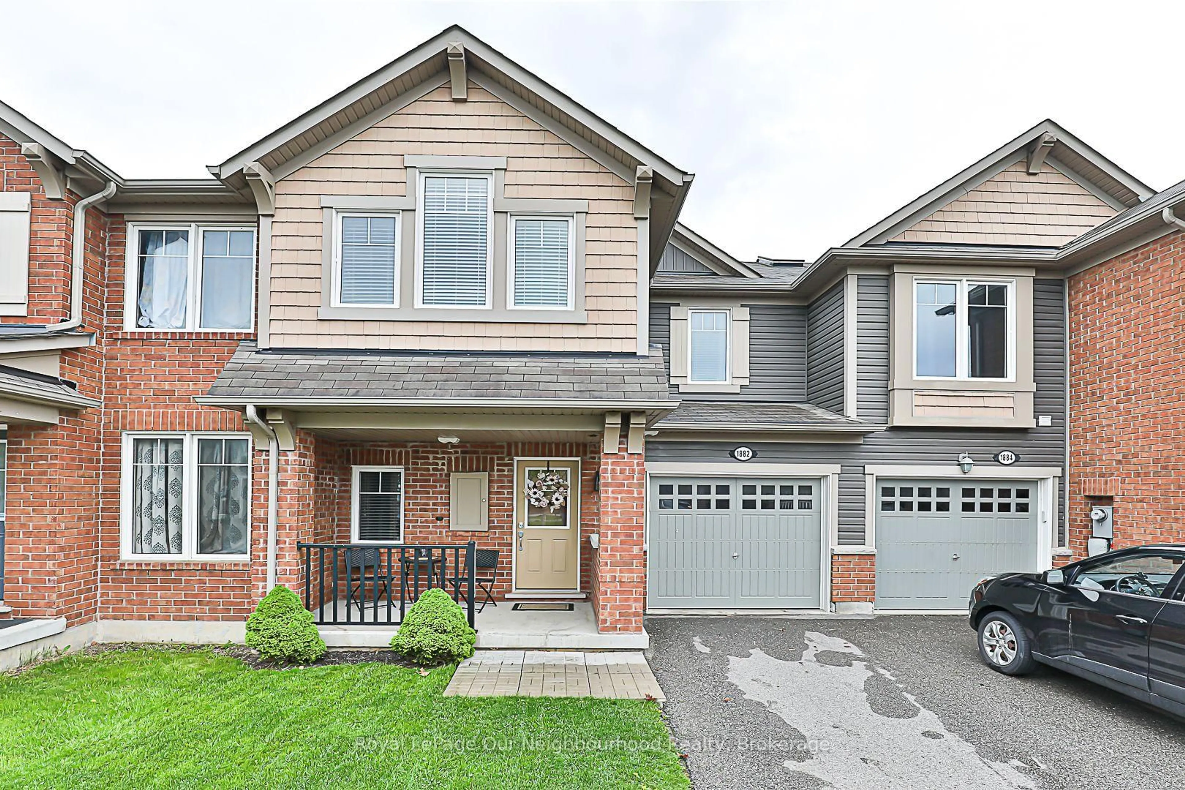 Home with brick exterior material, street for 1882 Liatris Dr, Pickering Ontario L1X 0A4