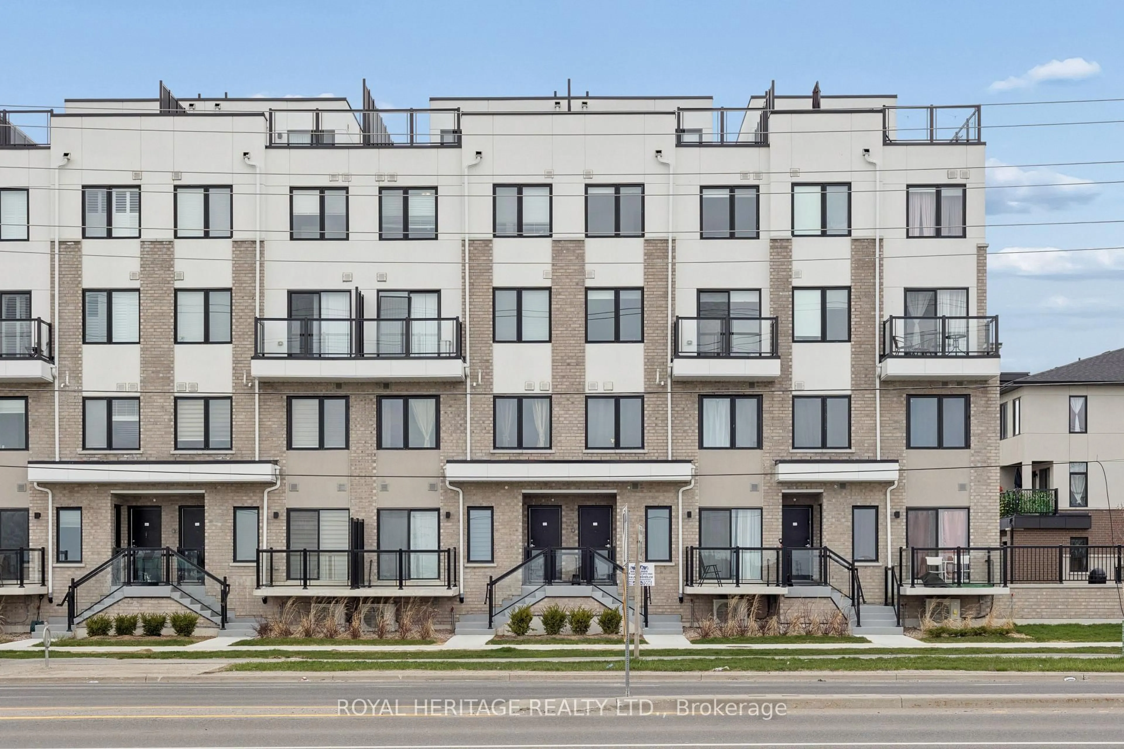 Home with brick exterior material, street for 1695 Dersan St #206, Pickering Ontario L1X 0S9