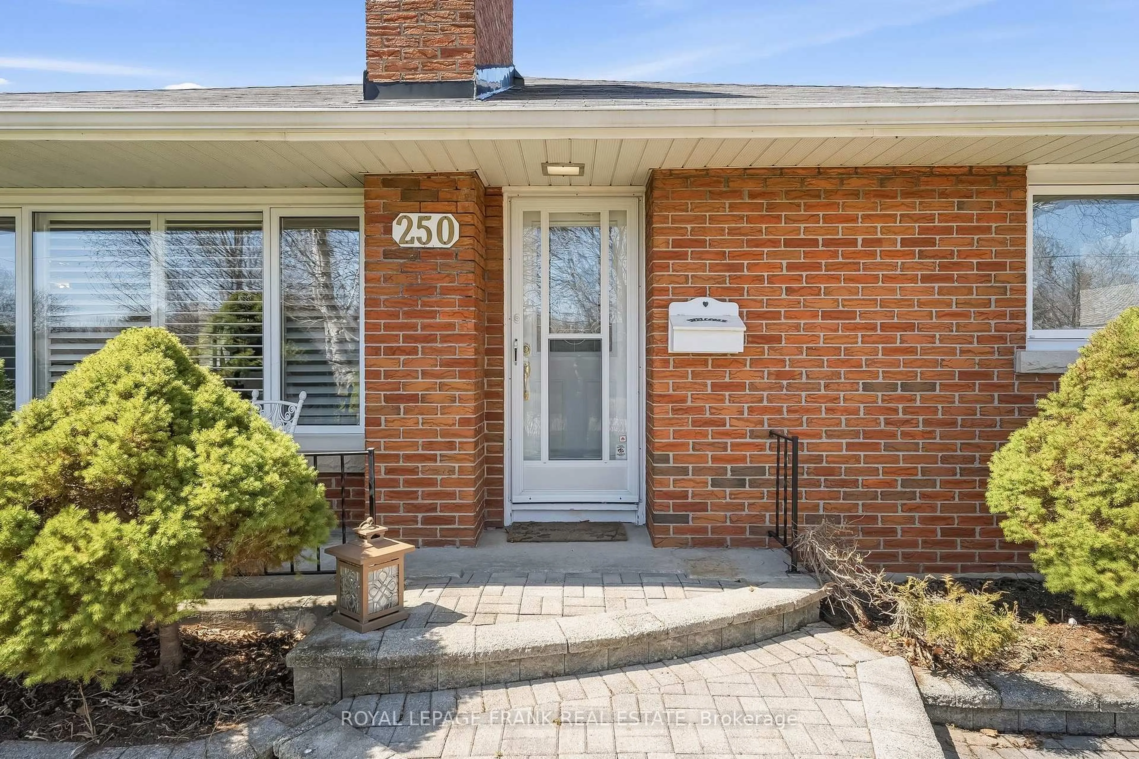 Home with brick exterior material, street for 250 Meadow Rd, Whitby Ontario L1N 3K2