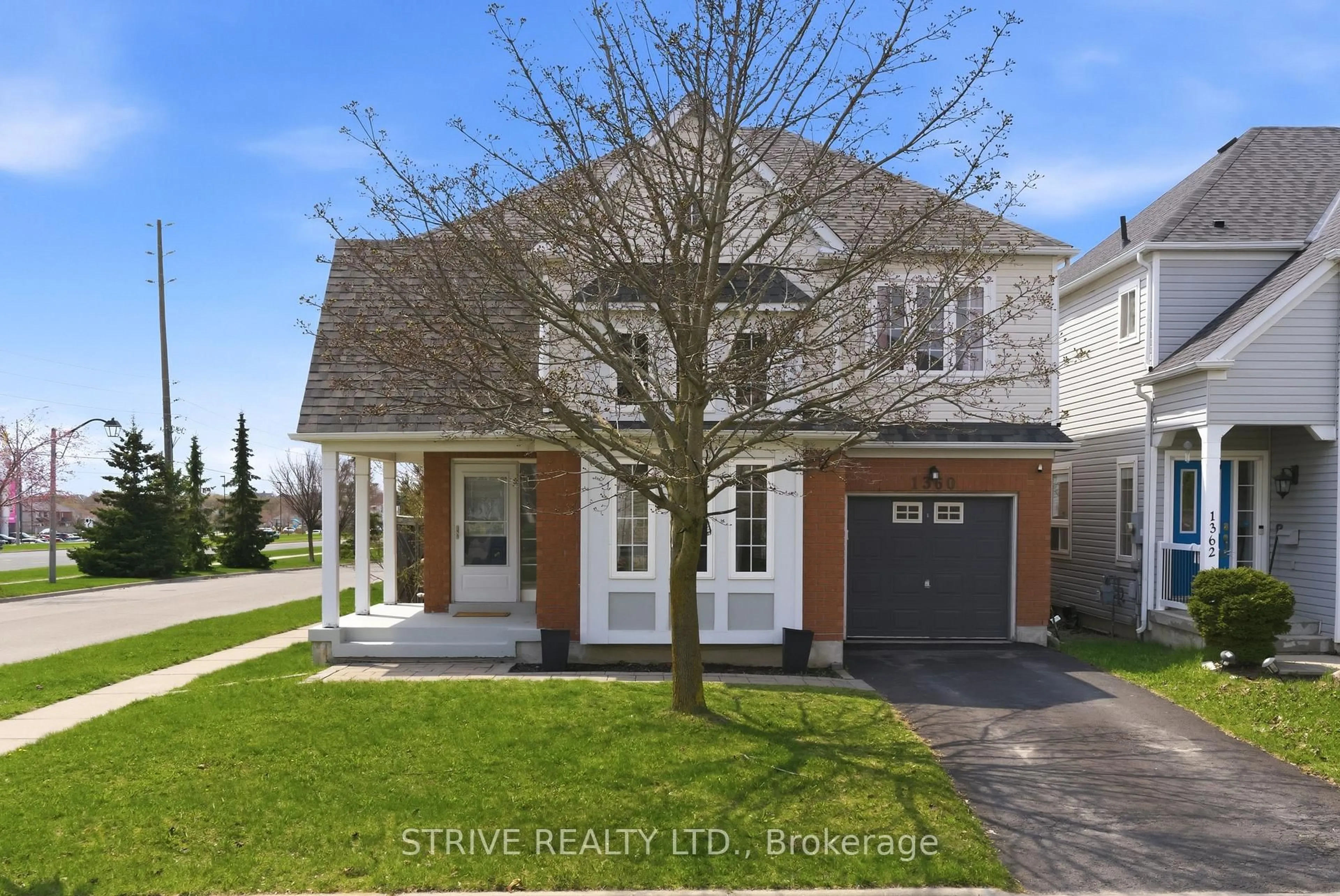 Home with brick exterior material, street for 1360 Dumont St, Oshawa Ontario L1K 2V3